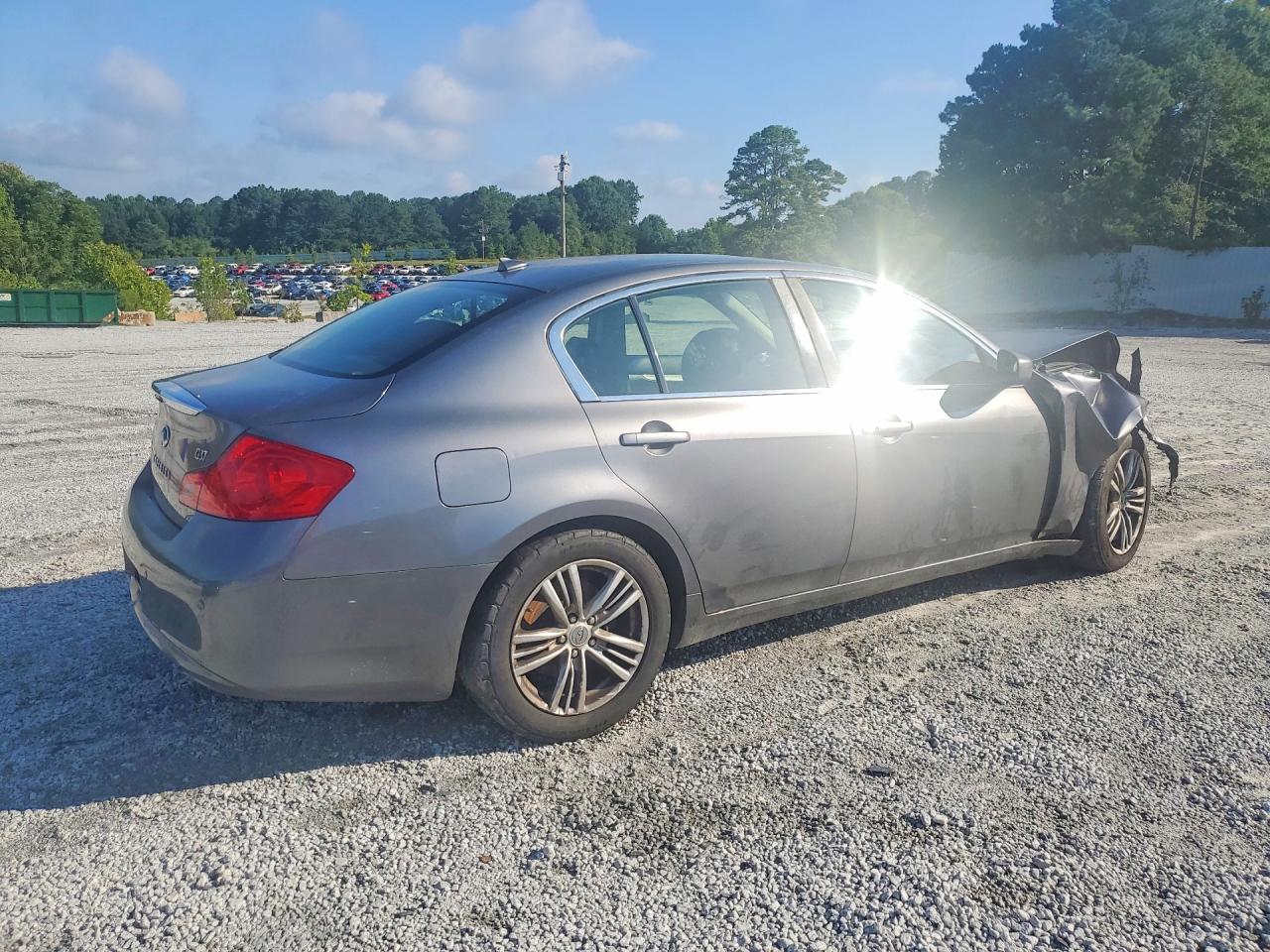 2012 Infiniti G37 Sedan Journey Gray vin: JN1CV6AP4CM624140