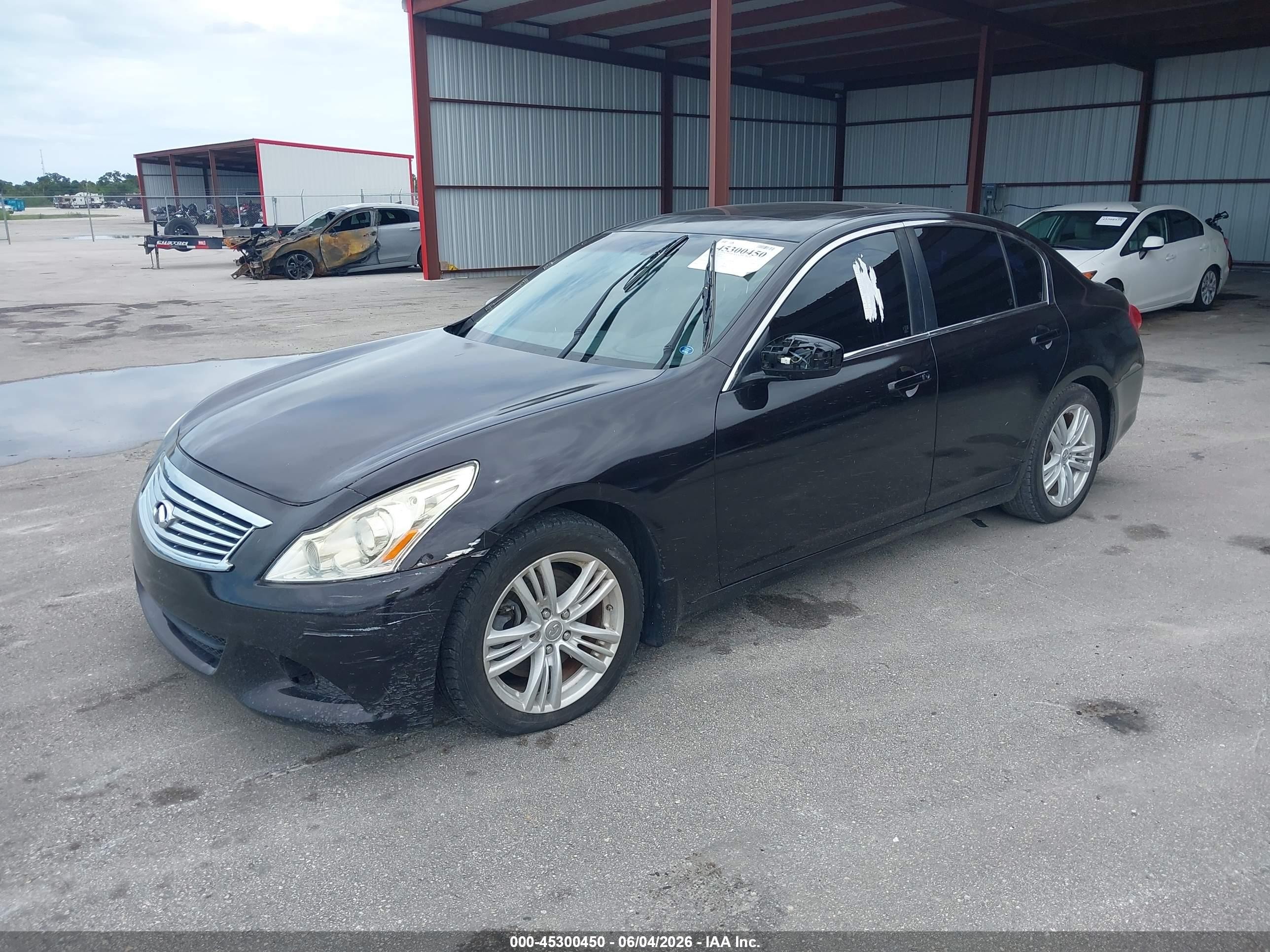2012 Infiniti G37 Journey Black vin: JN1CV6AP4CM626518