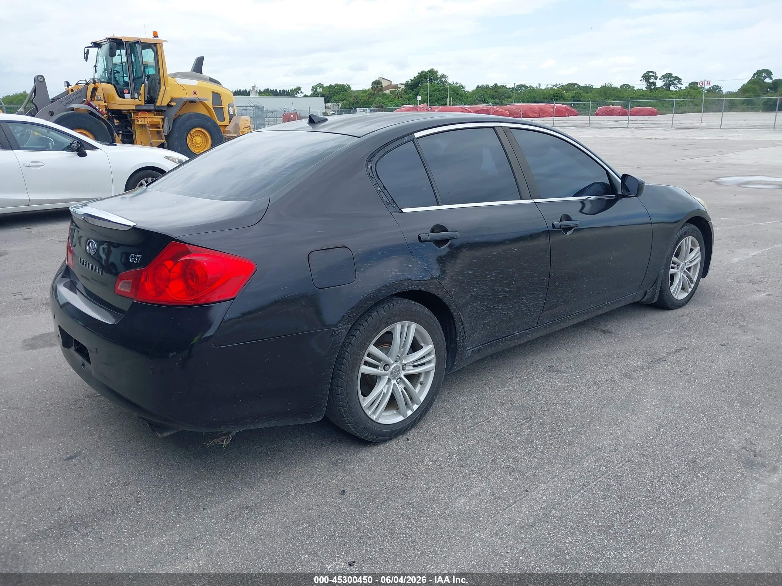 2012 Infiniti G37 Journey Black vin: JN1CV6AP4CM626518