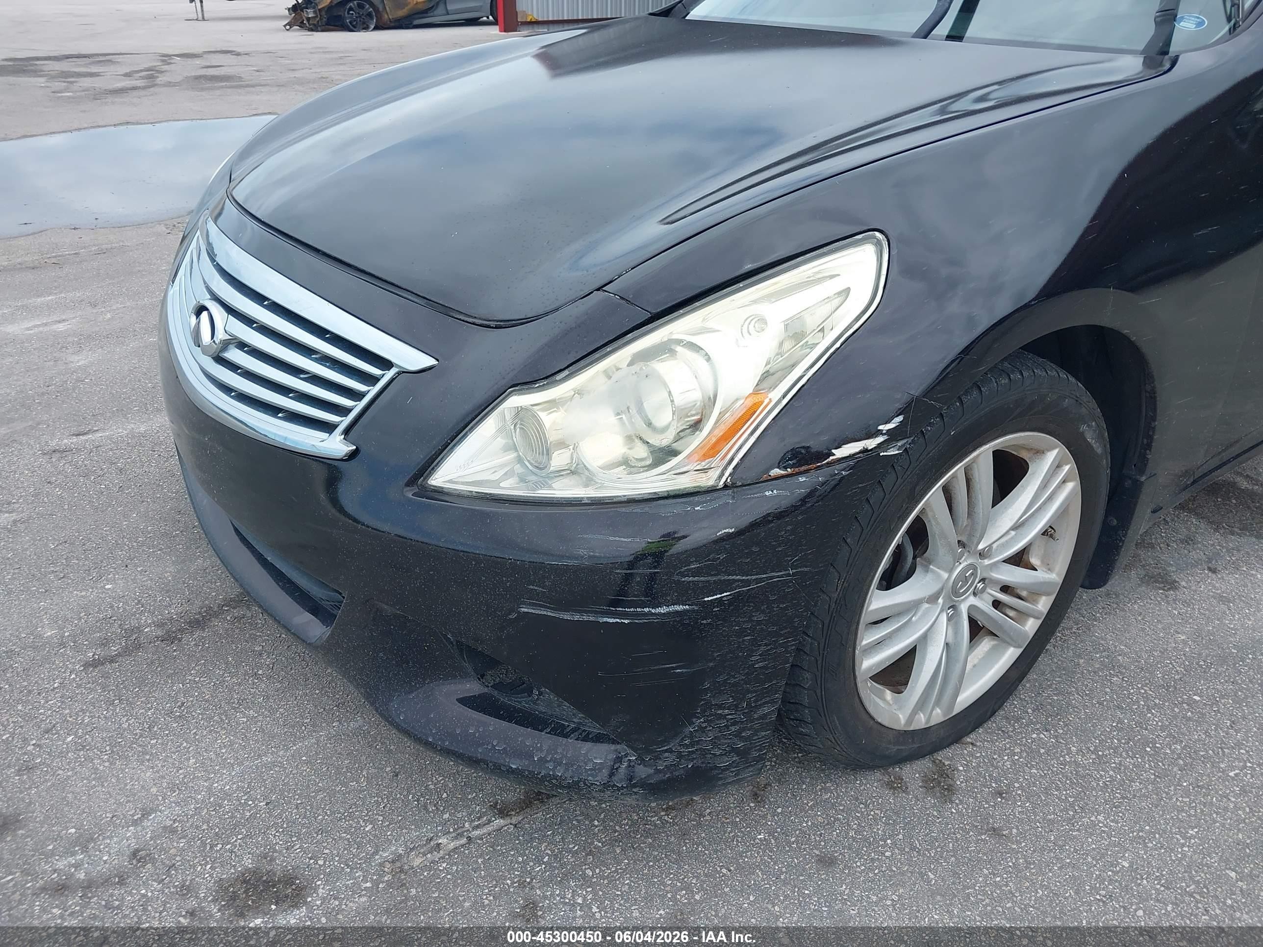 2012 Infiniti G37 Journey Black vin: JN1CV6AP4CM626518