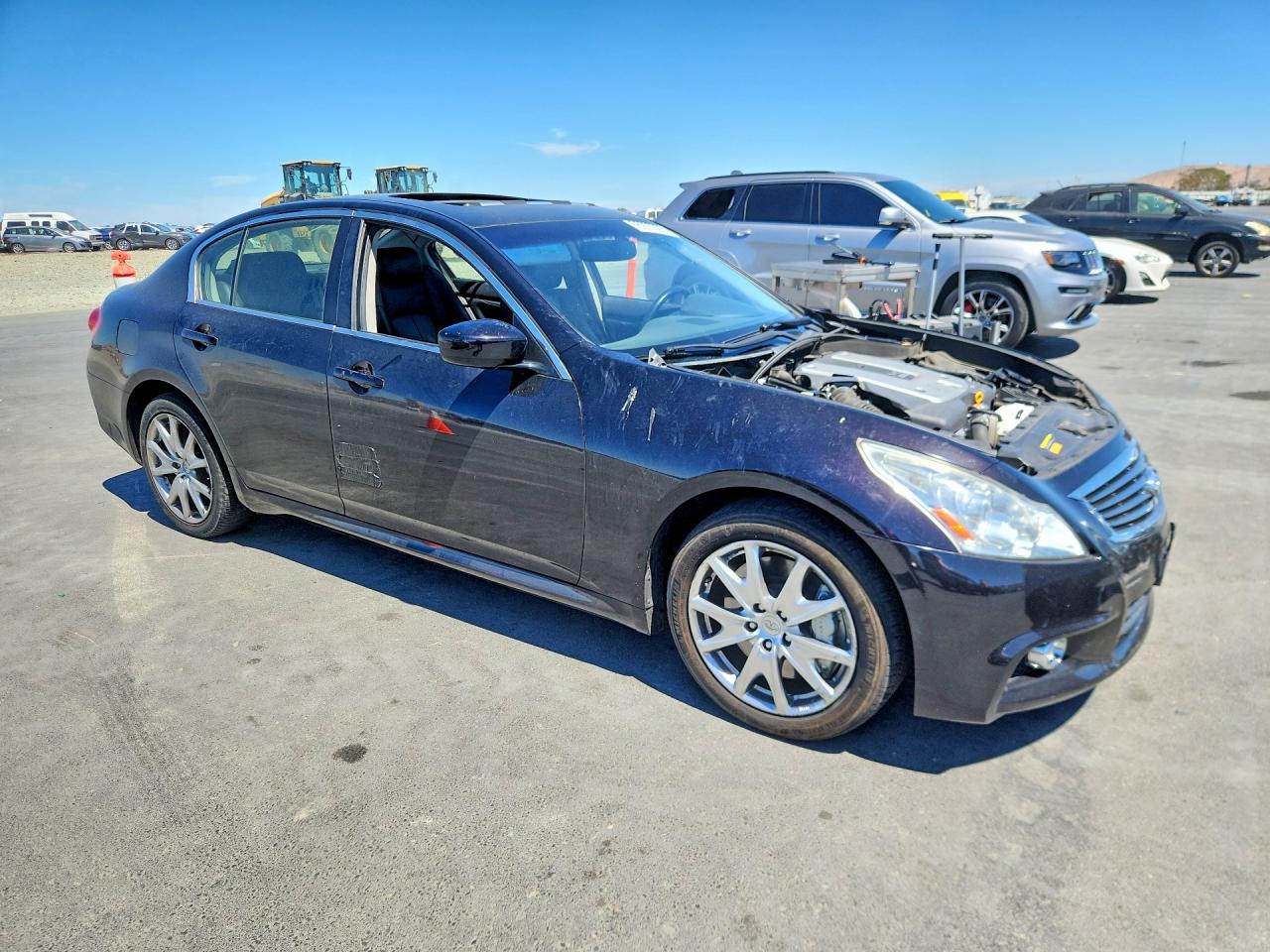 2012 Infiniti G37 Sedan Journey Black vin: JN1CV6AP4CM627104