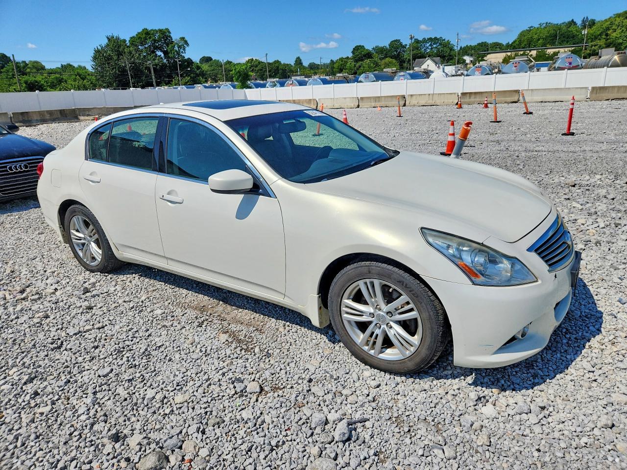 2012 Infiniti G37 Sedan Journey White vin: JN1CV6AP4CM629239