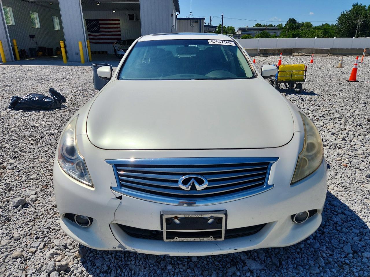 2012 Infiniti G37 Sedan Journey White vin: JN1CV6AP4CM629239