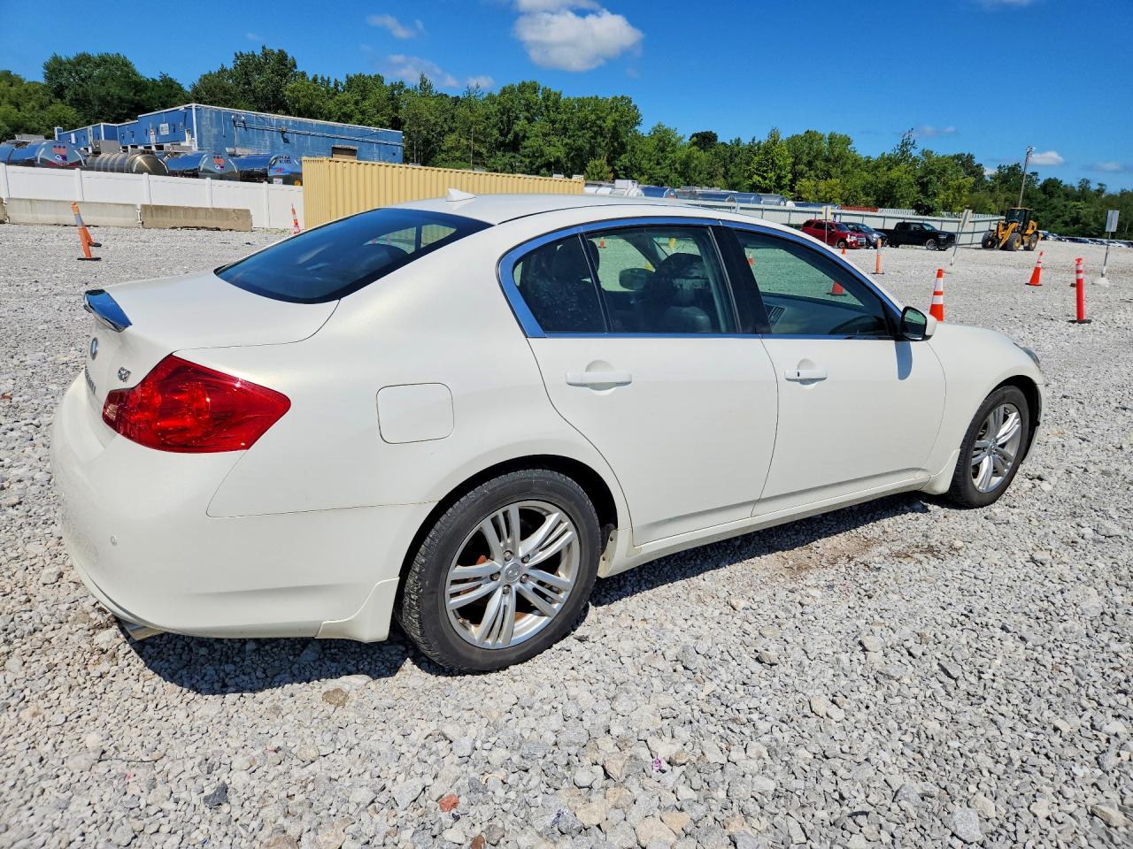 2012 Infiniti G37 Sedan Journey White vin: JN1CV6AP4CM629239
