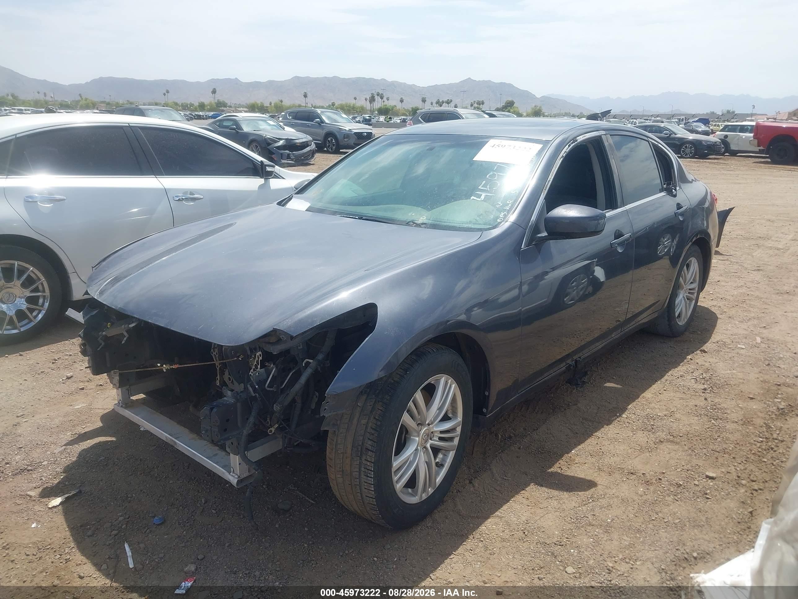 2012 Infiniti G37 Journey Серебряный vin: JN1CV6AP4CM931212