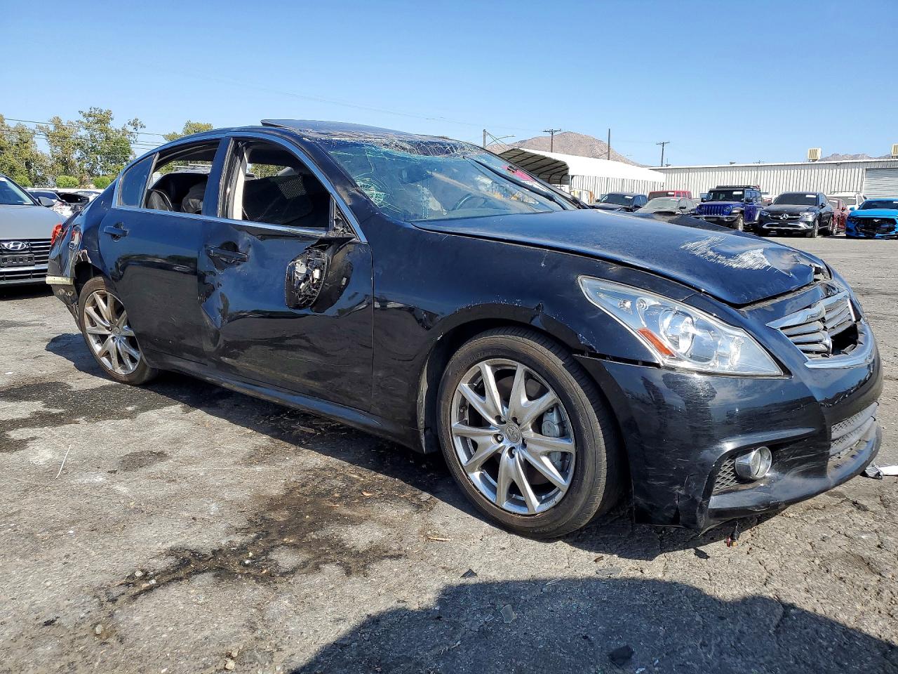 2012 Infiniti G37 Sedan Journey Black vin: JN1CV6AP4CM931243