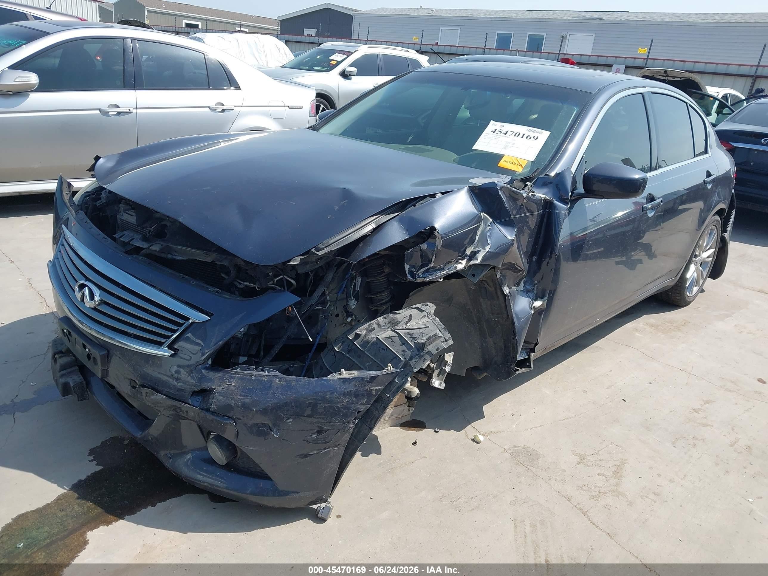 2012 Infiniti G37 Journey Gray vin: JN1CV6AP4CM932540