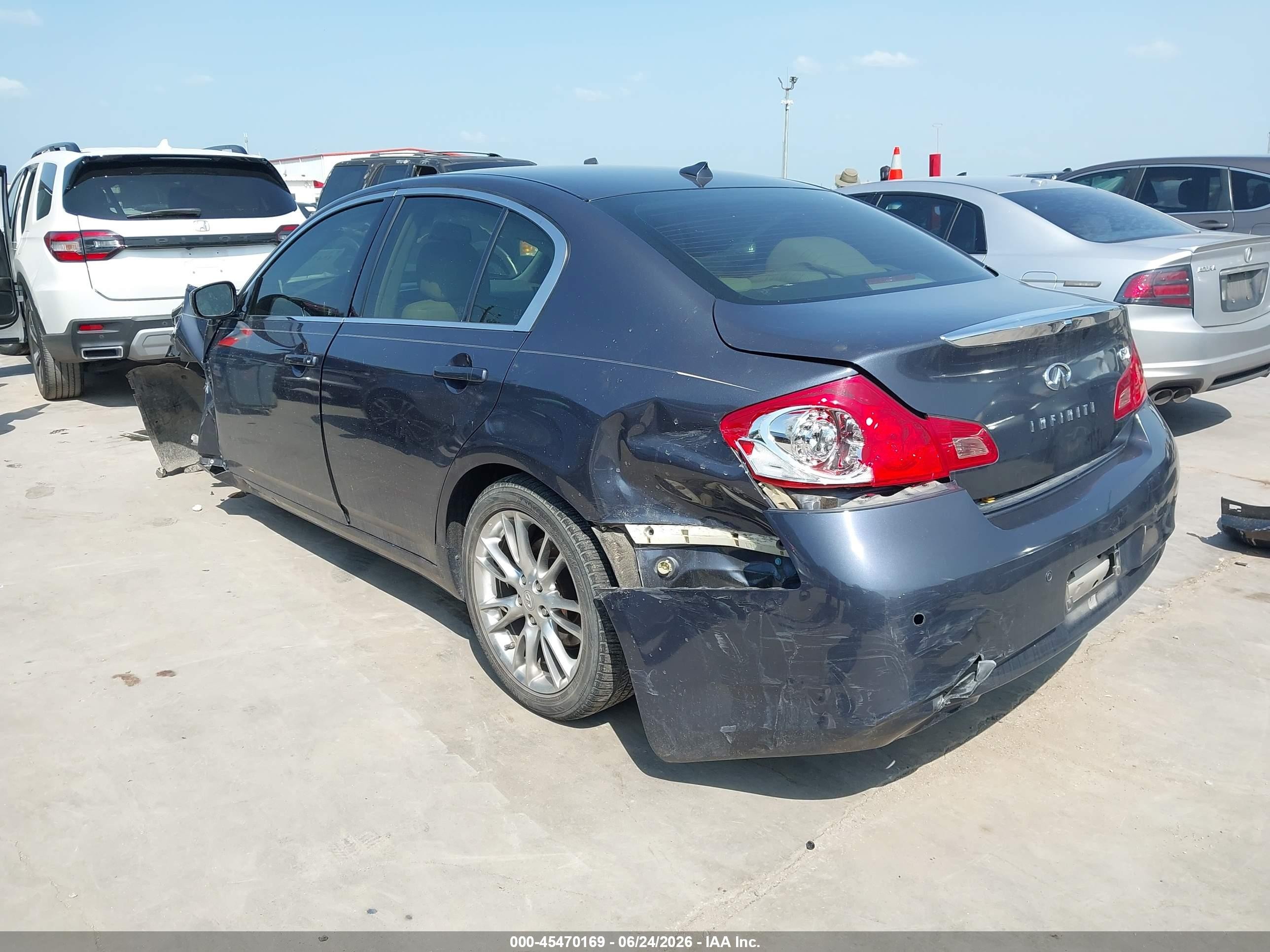 2012 Infiniti G37 Journey Gray vin: JN1CV6AP4CM932540