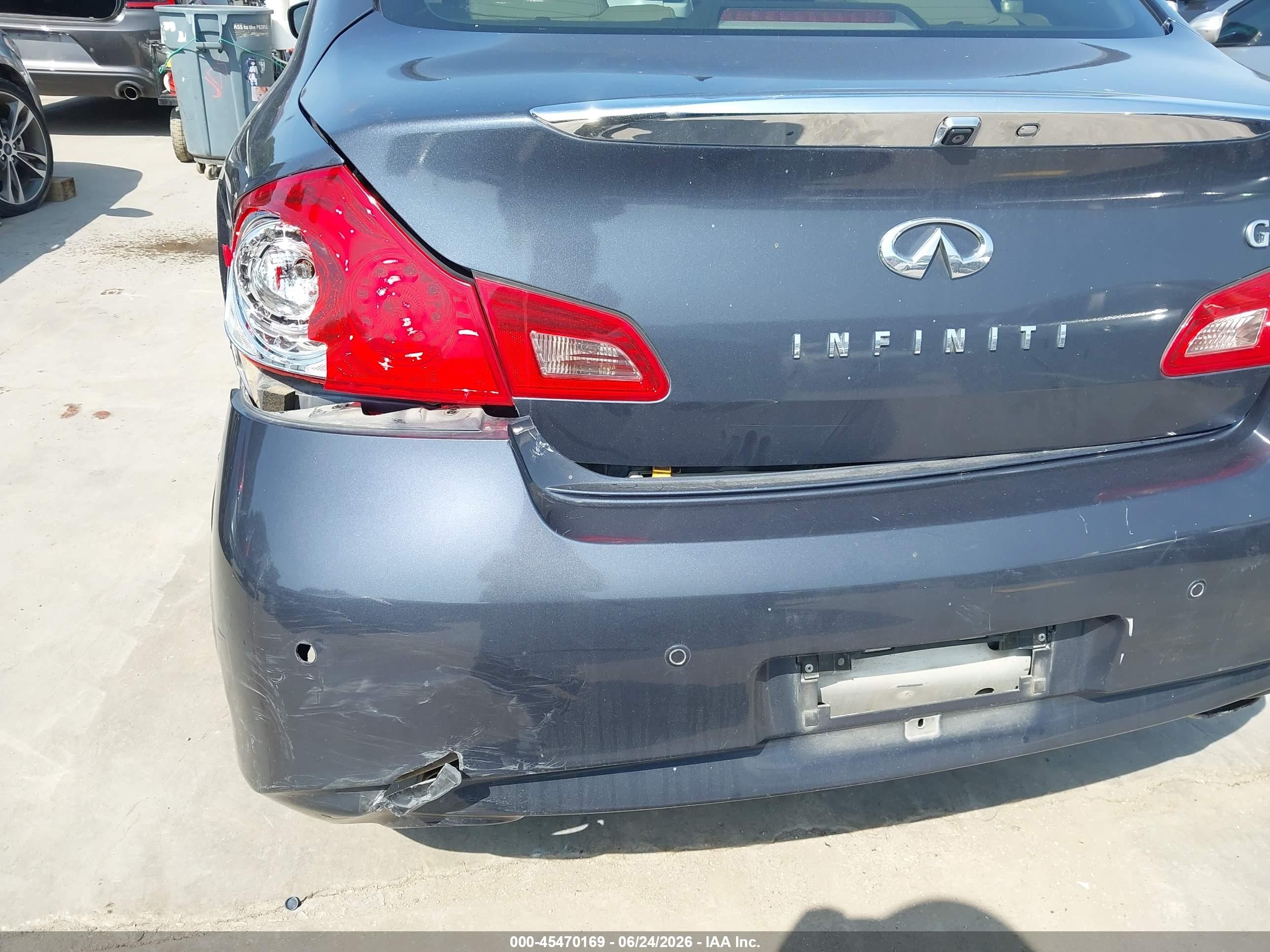 2012 Infiniti G37 Journey Gray vin: JN1CV6AP4CM932540