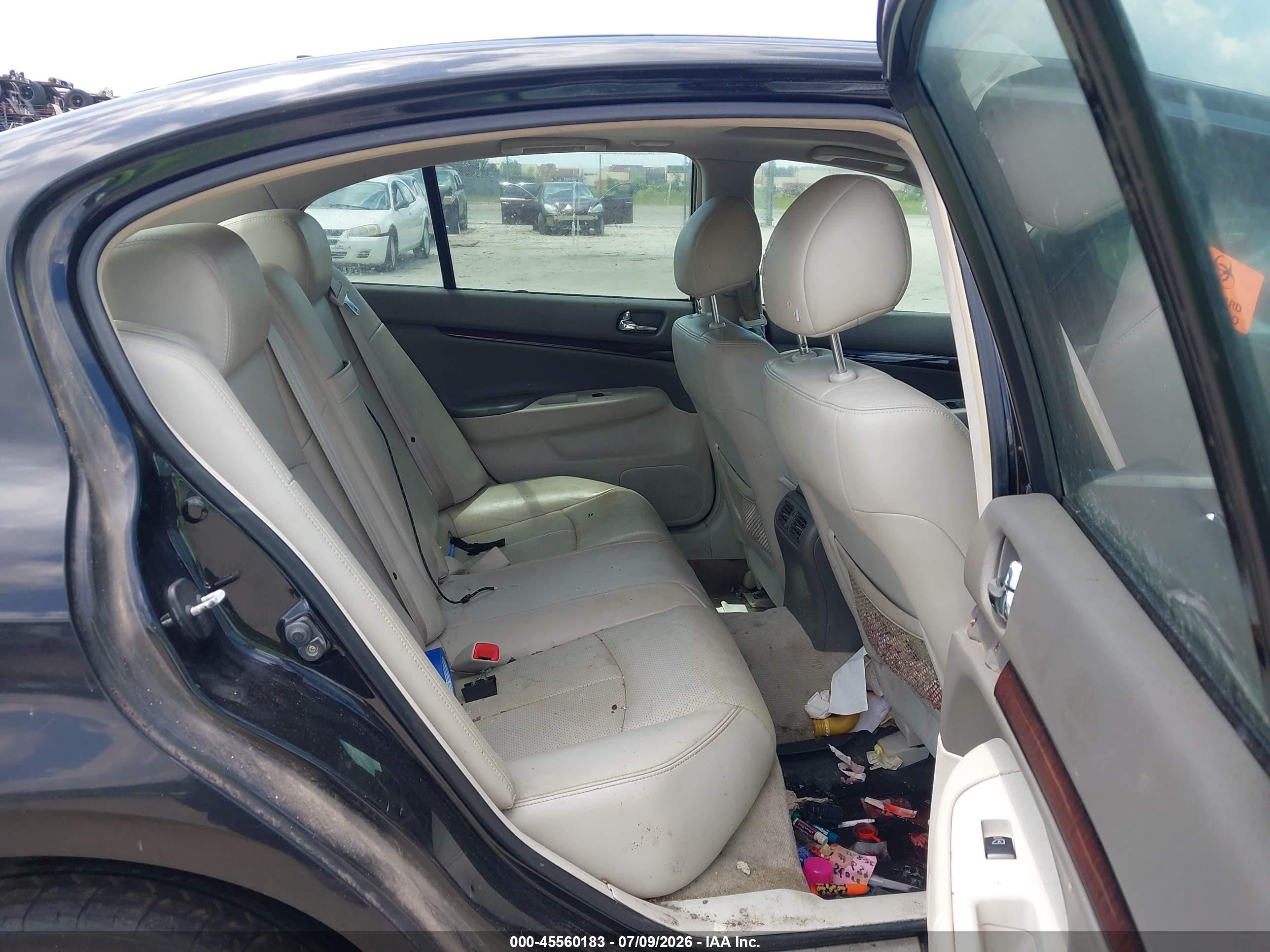 2012 Infiniti G37 Journey Черный vin: JN1CV6AP4CM935129