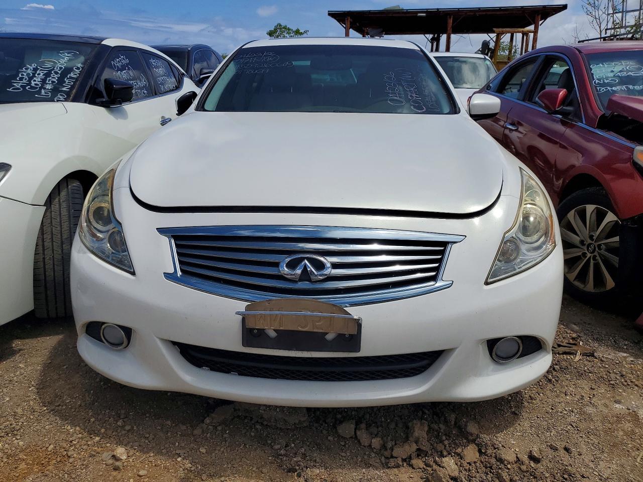 2013 Infiniti G37 Sedan Journey Белый vin: JN1CV6AP4DM300445