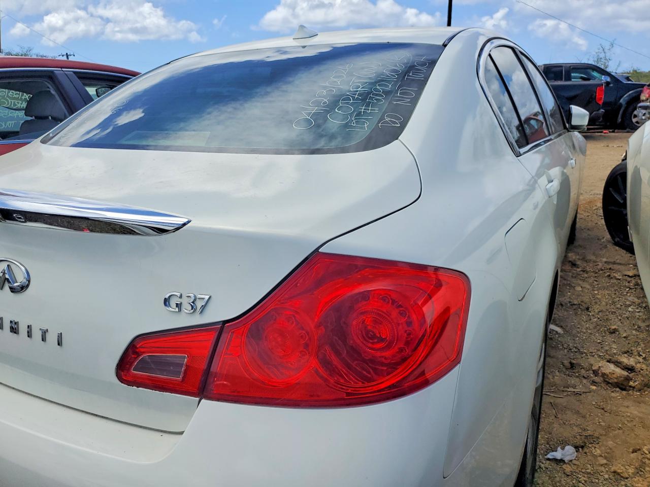 2013 Infiniti G37 Sedan Journey Белый vin: JN1CV6AP4DM300445