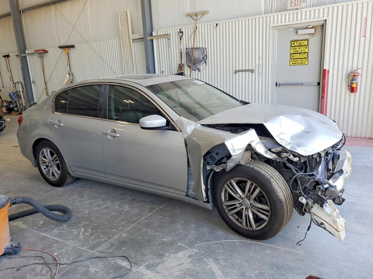 2013 Infiniti G37 Sedan Journey Silver vin: JN1CV6AP4DM303250