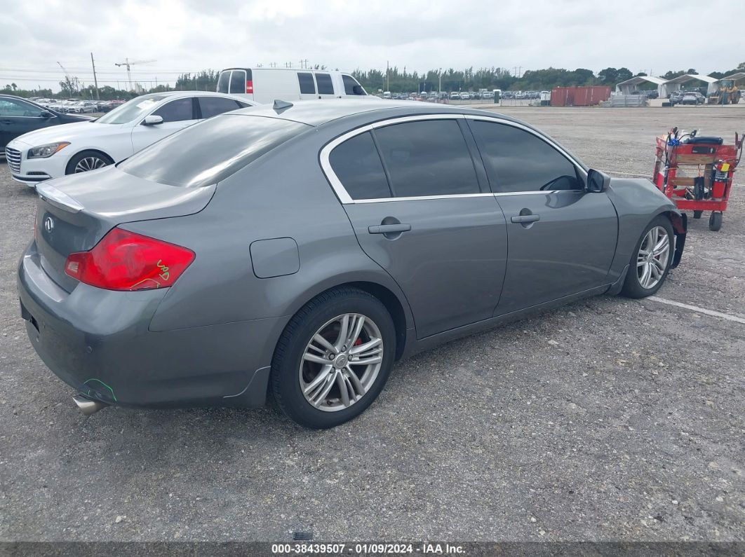 2013 Infiniti G37 Journey Gray vin: JN1CV6AP4DM303586