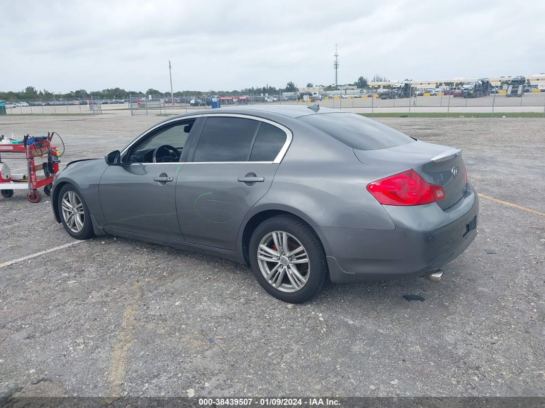 2013 Infiniti G37 Journey Gray vin: JN1CV6AP4DM303586