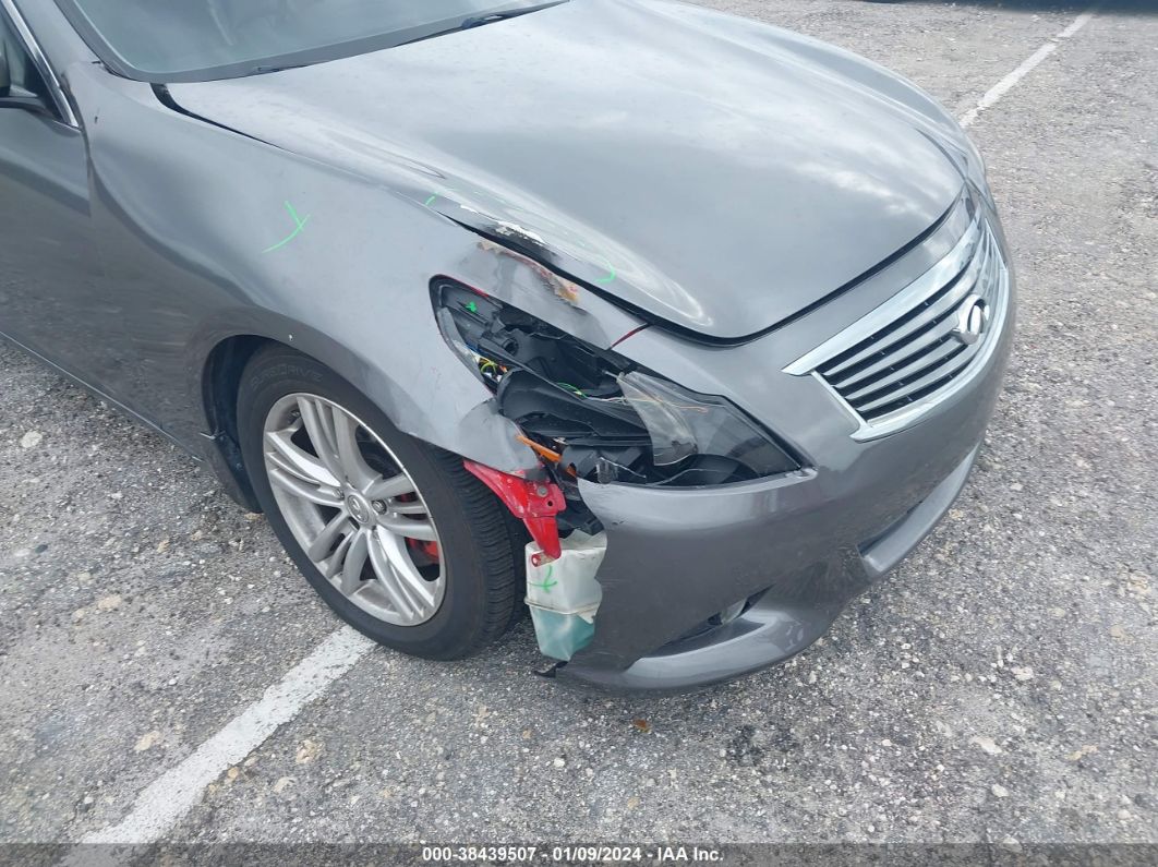 2013 Infiniti G37 Journey Gray vin: JN1CV6AP4DM303586
