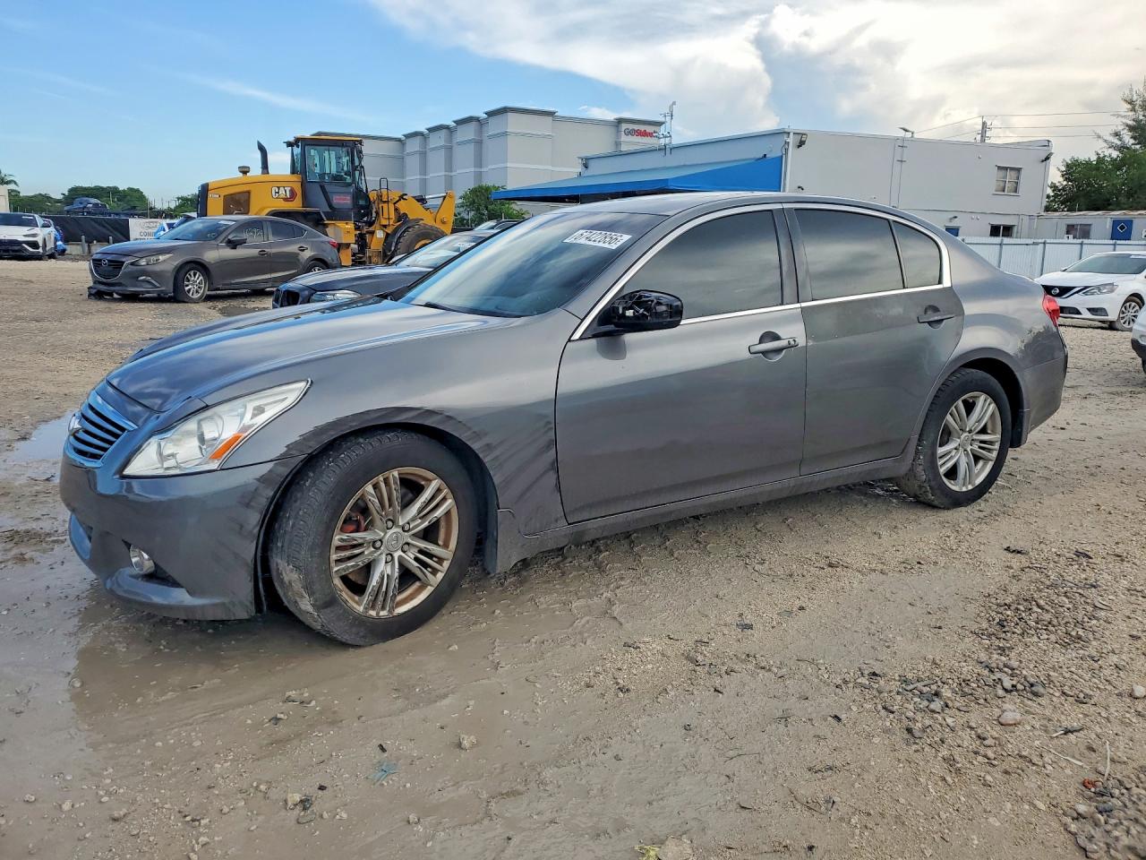 2013 Infiniti G37 Sedan Journey Gray vin: JN1CV6AP4DM303586