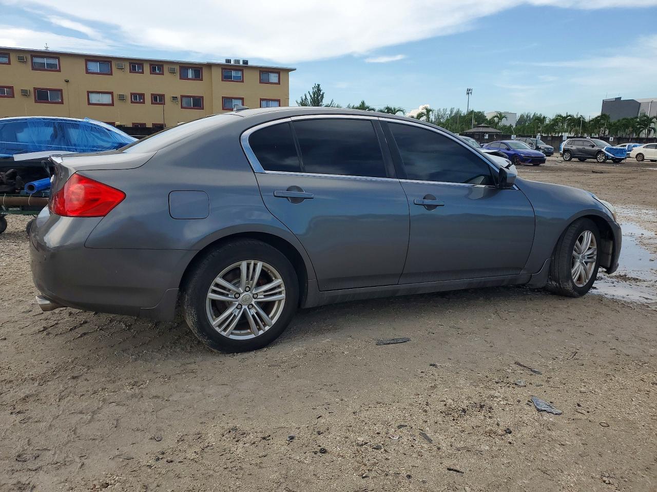 2013 Infiniti G37 Sedan Journey Gray vin: JN1CV6AP4DM303586