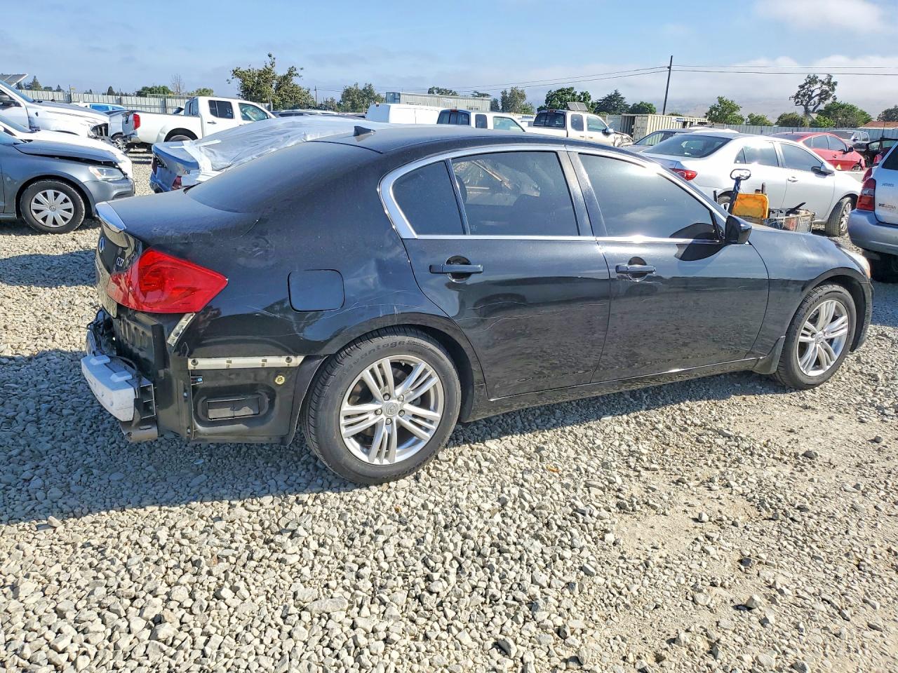 2013 Infiniti G37 Sedan Journey Black vin: JN1CV6AP4DM306603