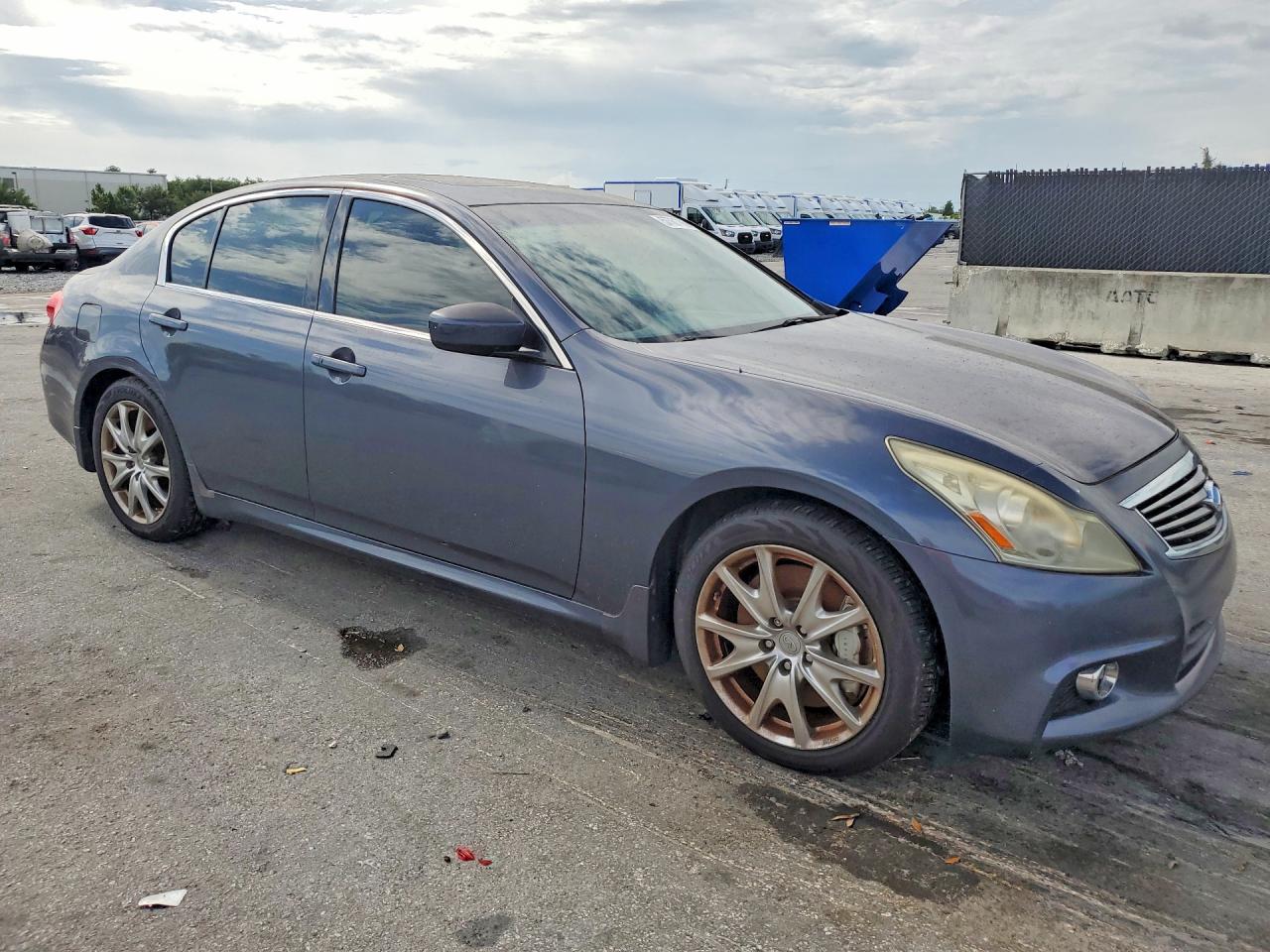 2013 Infiniti G37 Sedan Journey Gray vin: JN1CV6AP4DM710095