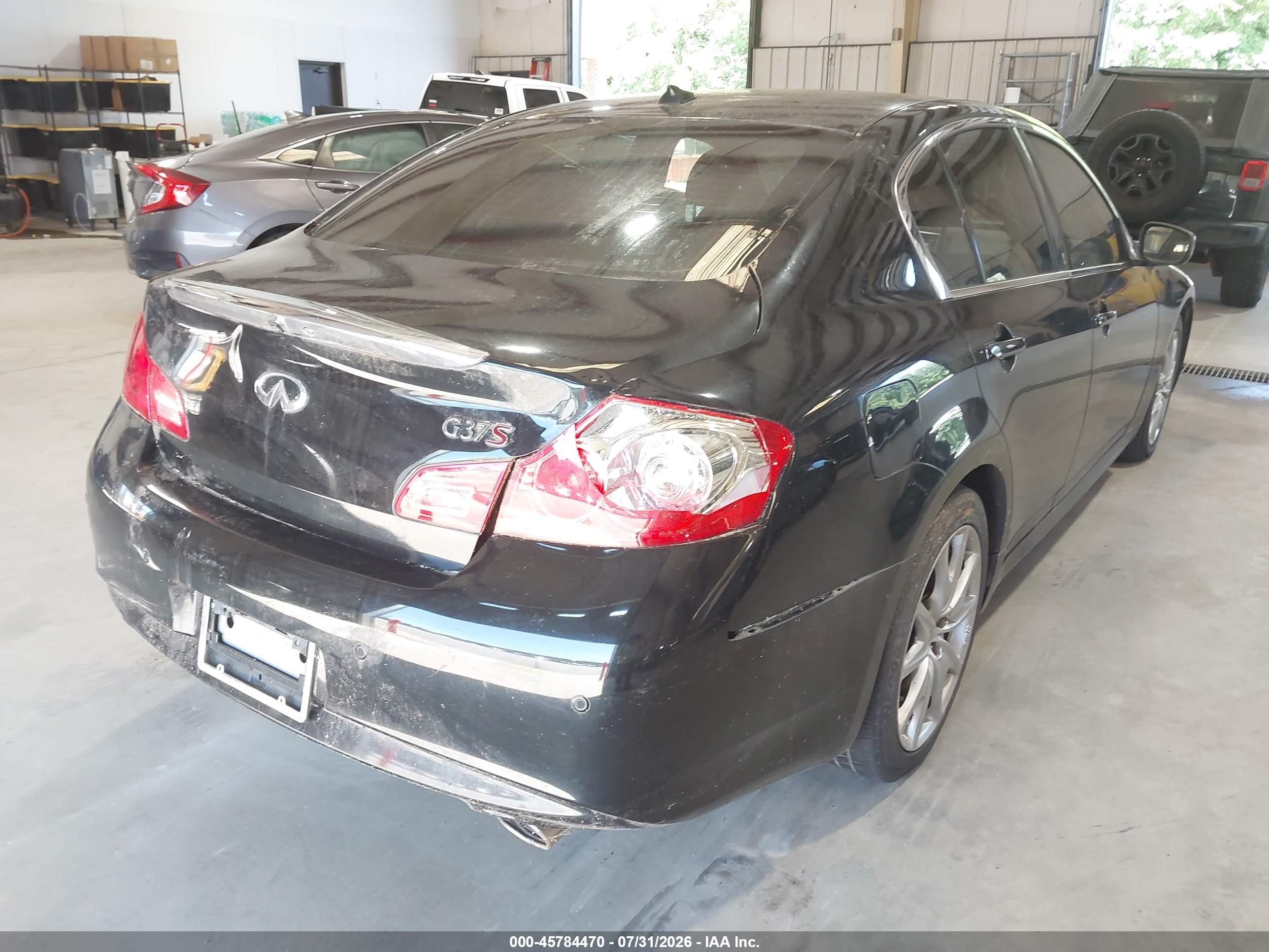 2013 Infiniti G37 Journey Черный vin: JN1CV6AP4DM710596