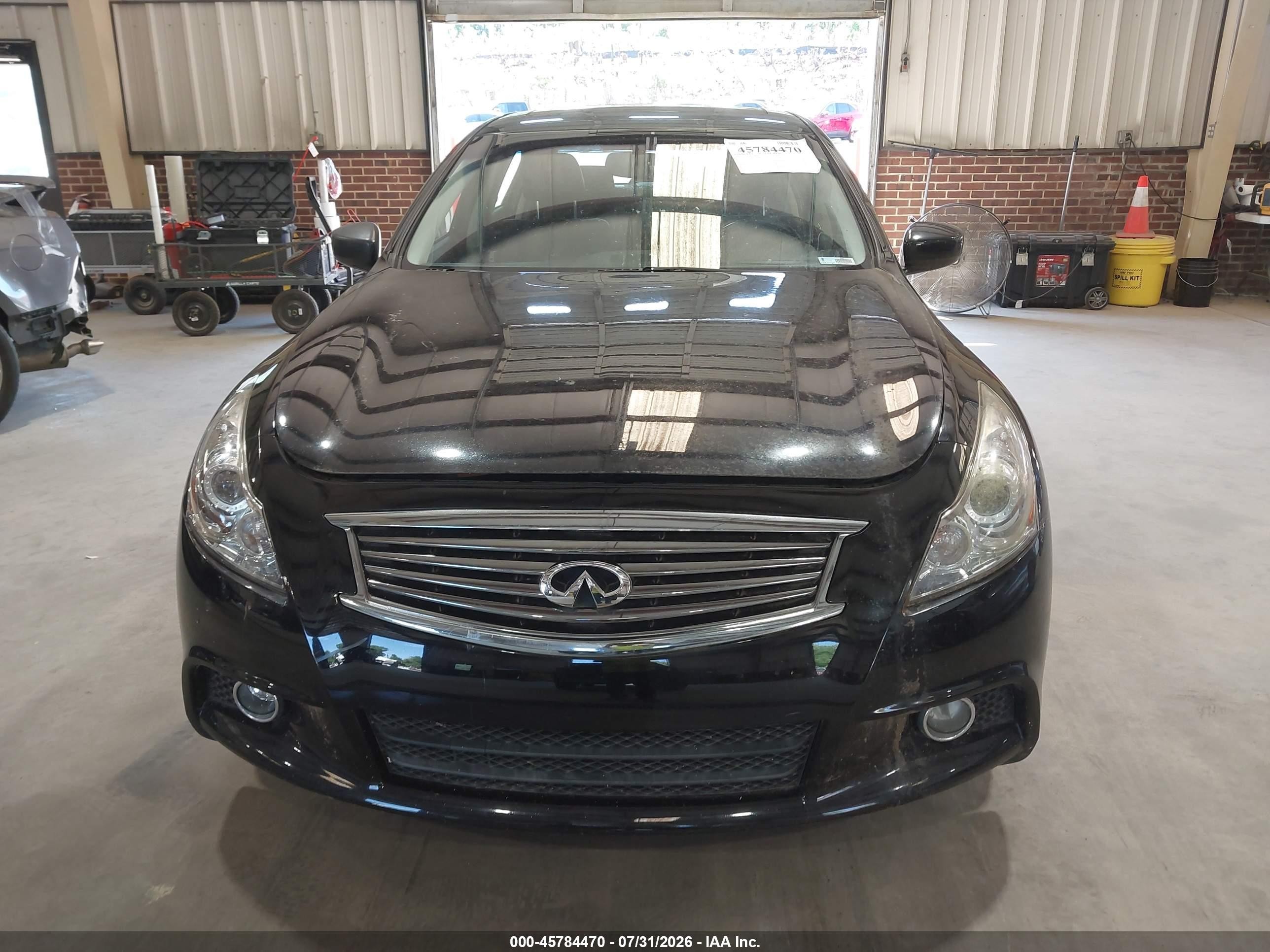 2013 Infiniti G37 Journey Черный vin: JN1CV6AP4DM710596