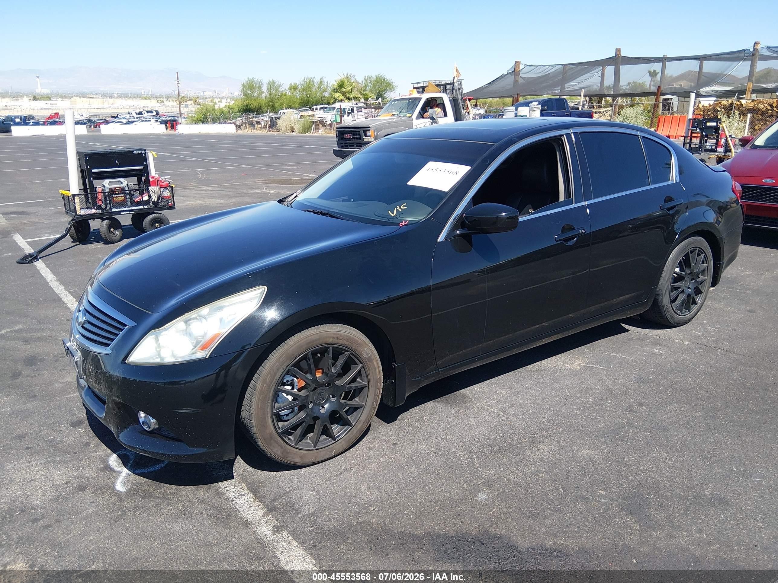 2013 Infiniti G37 Journey Black vin: JN1CV6AP4DM712347