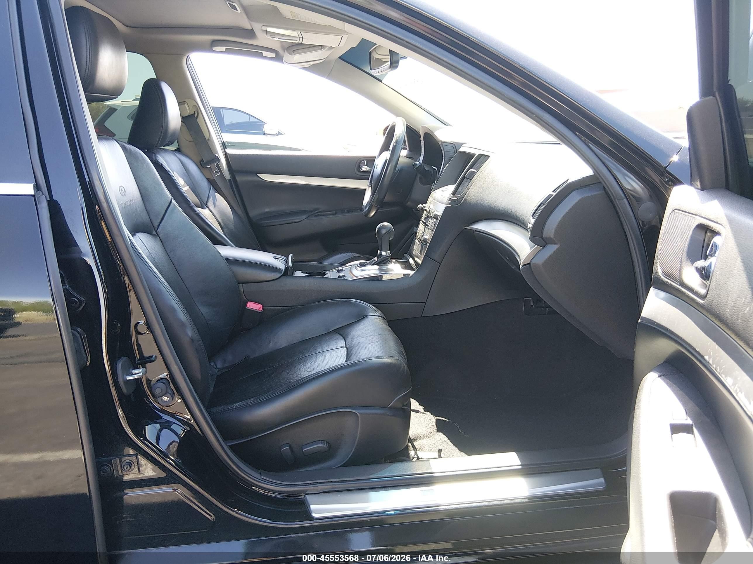 2013 Infiniti G37 Journey Black vin: JN1CV6AP4DM712347