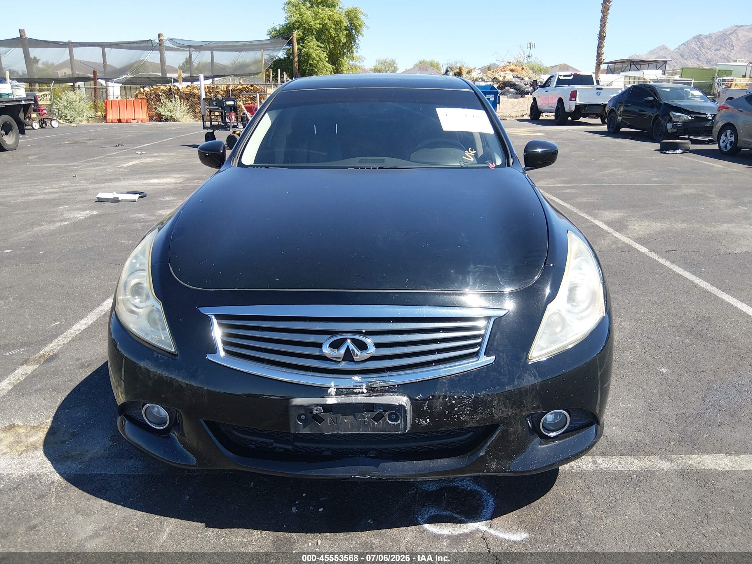 2013 Infiniti G37 Journey Black vin: JN1CV6AP4DM712347