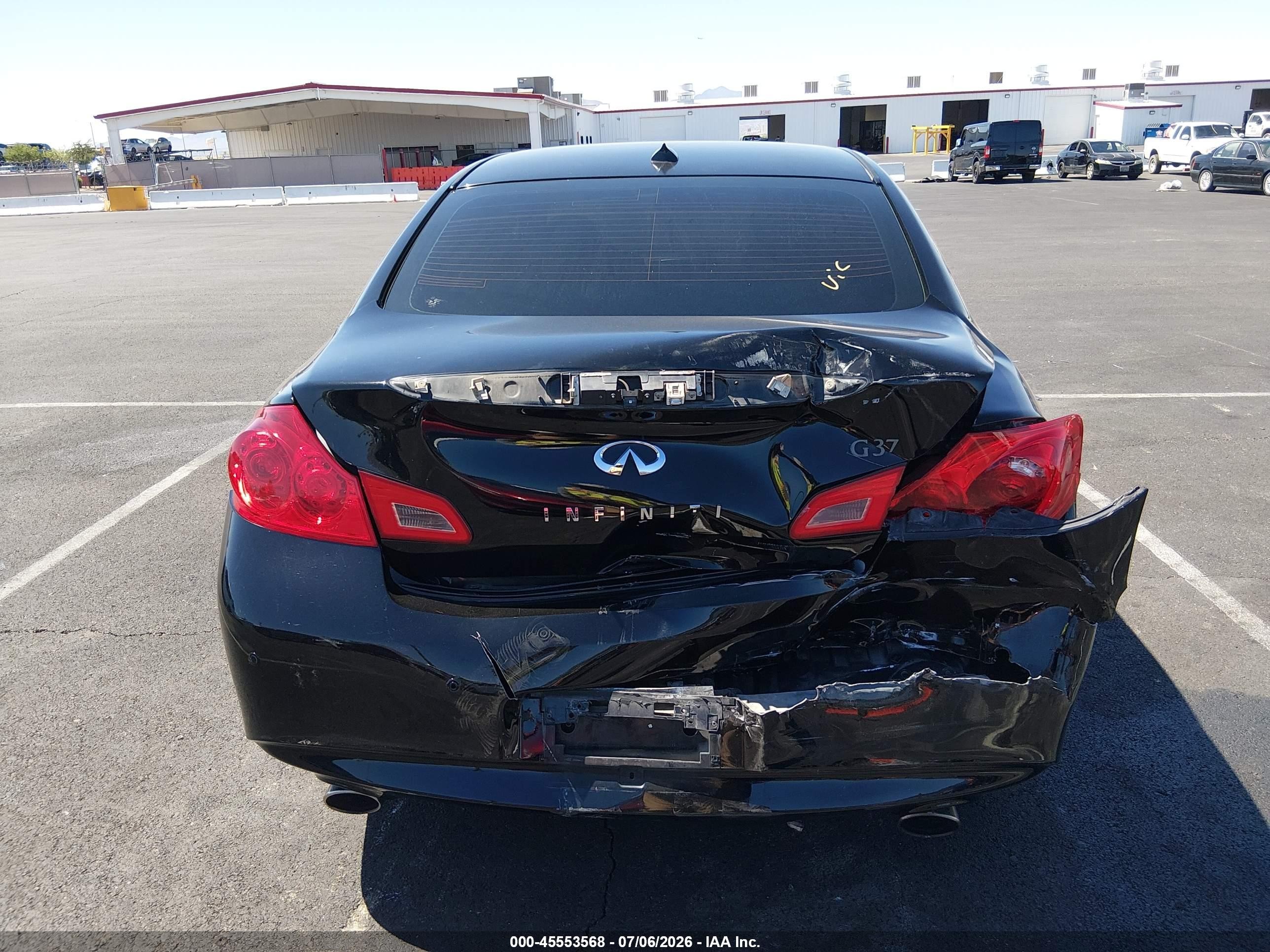 2013 Infiniti G37 Journey Black vin: JN1CV6AP4DM712347