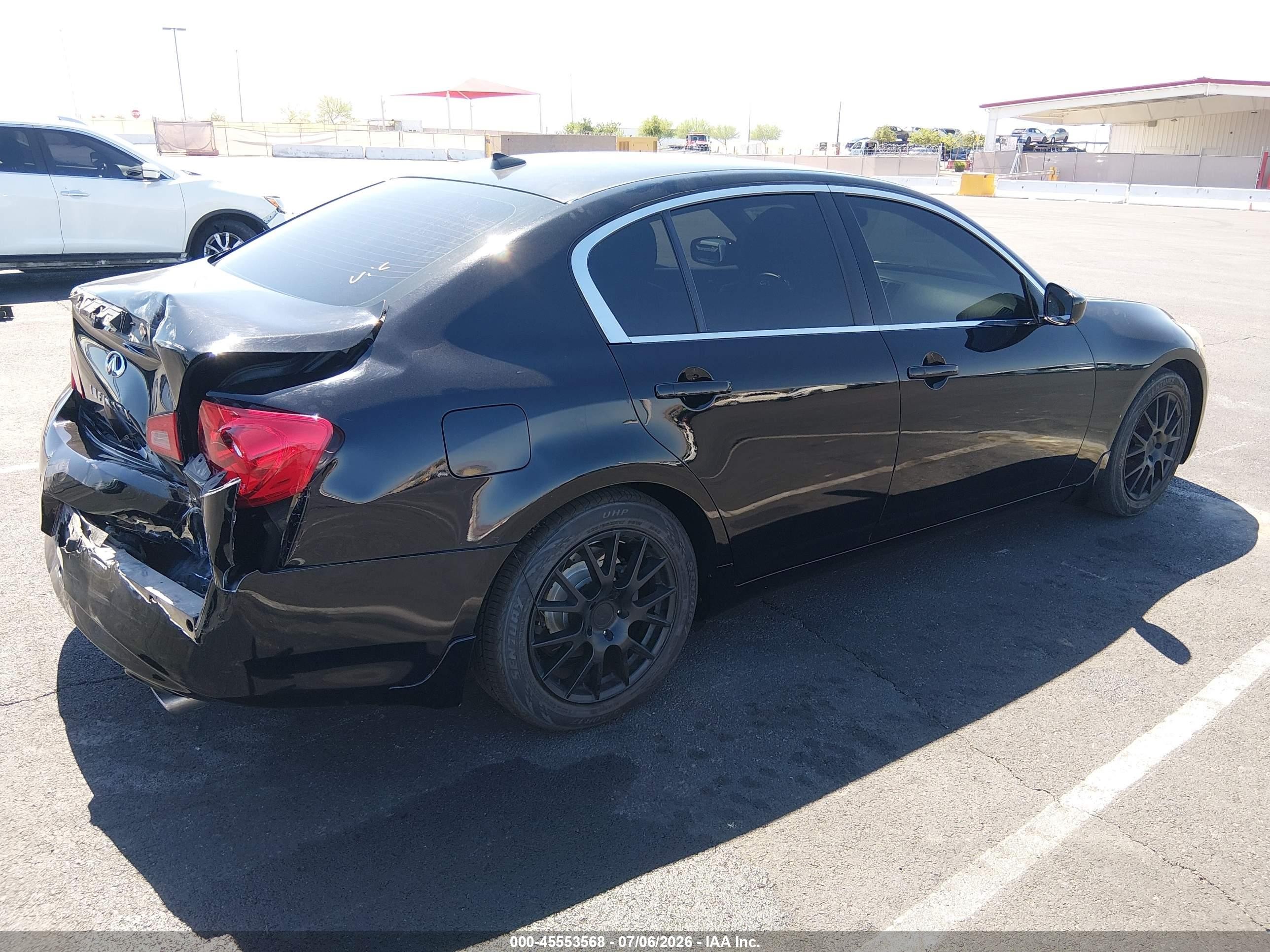 2013 Infiniti G37 Journey Black vin: JN1CV6AP4DM712347