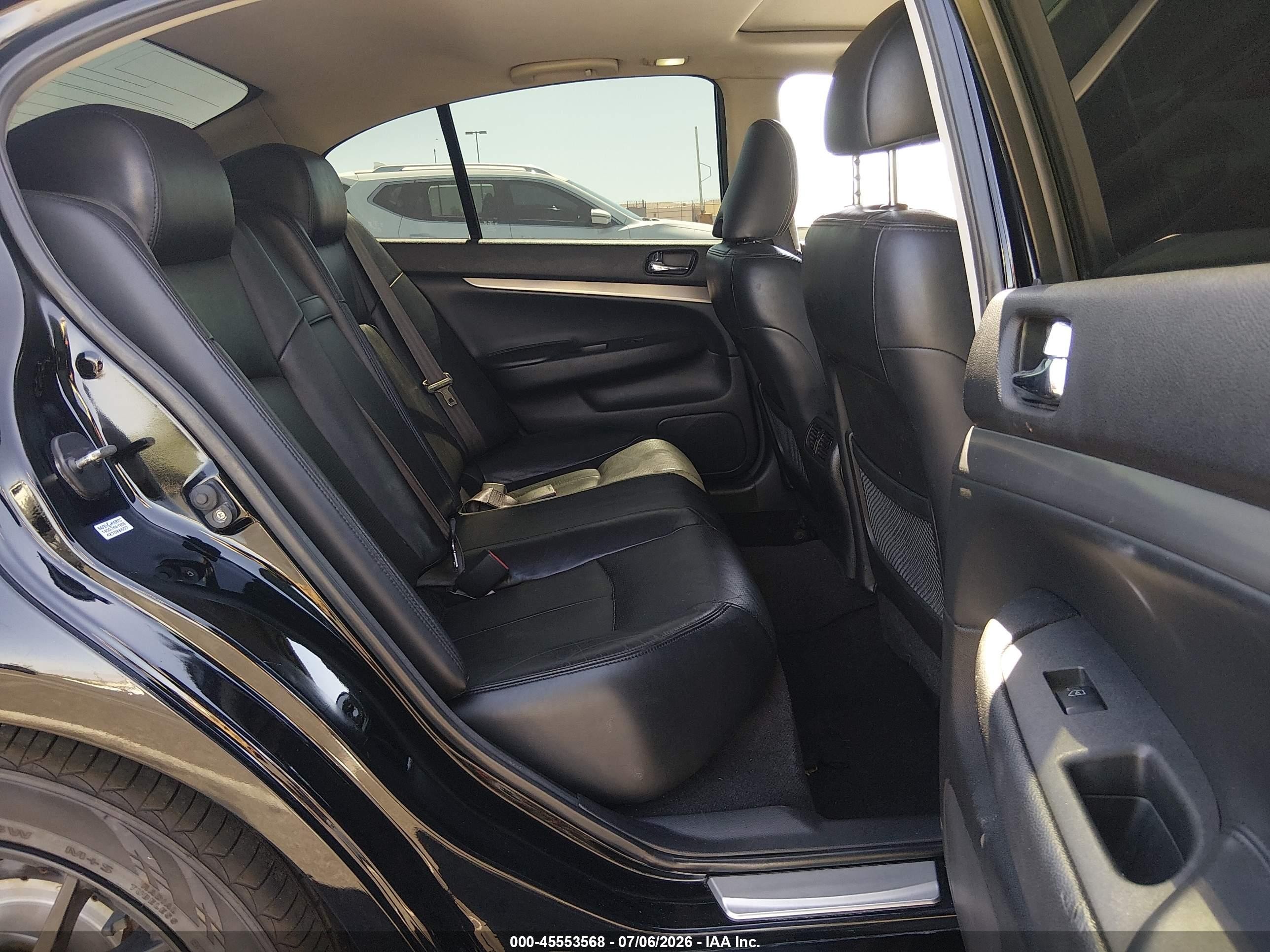 2013 Infiniti G37 Journey Black vin: JN1CV6AP4DM712347