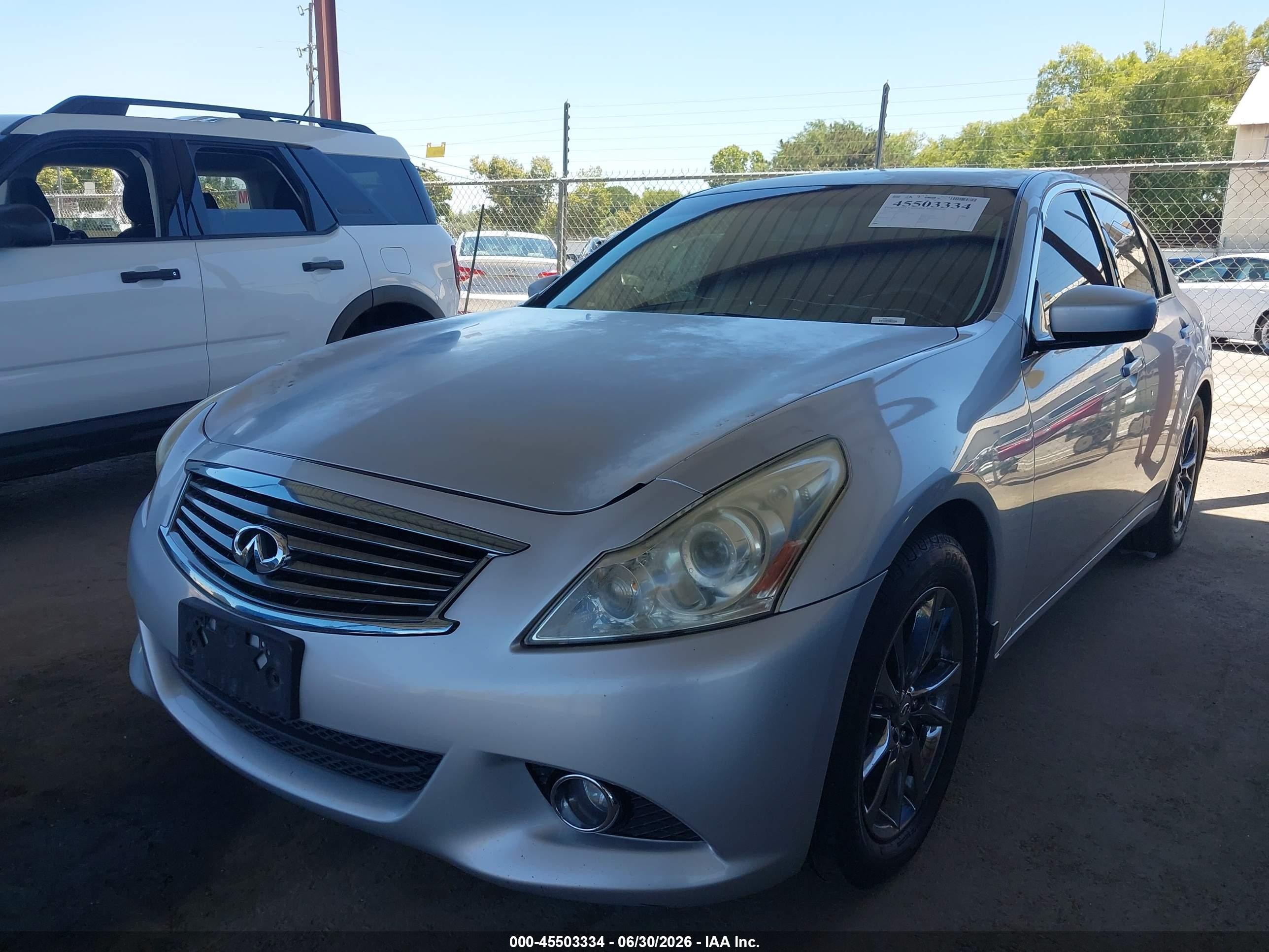 2013 Infiniti G37 Journey Silver vin: JN1CV6AP4DM715149