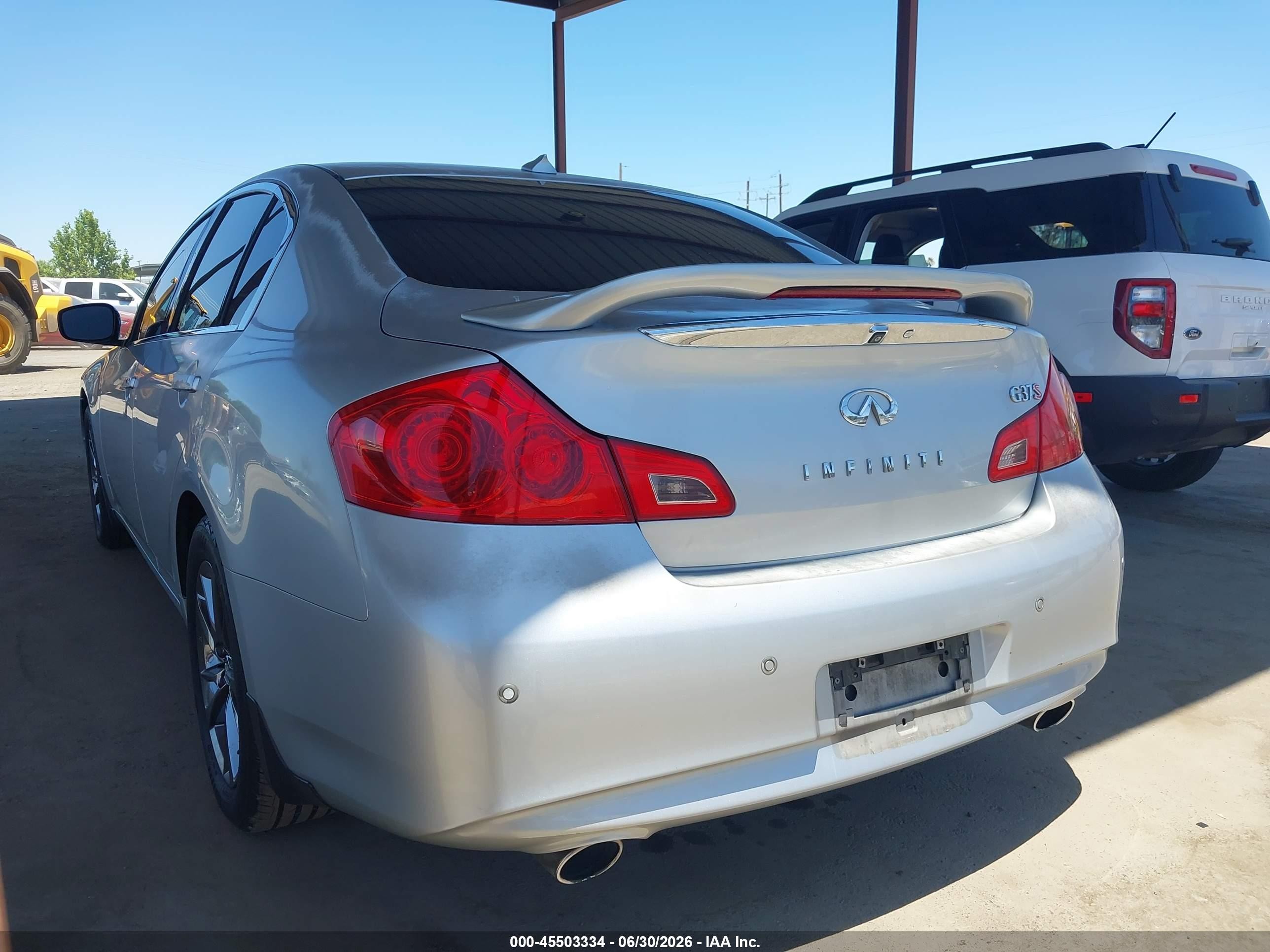 2013 Infiniti G37 Journey Silver vin: JN1CV6AP4DM715149