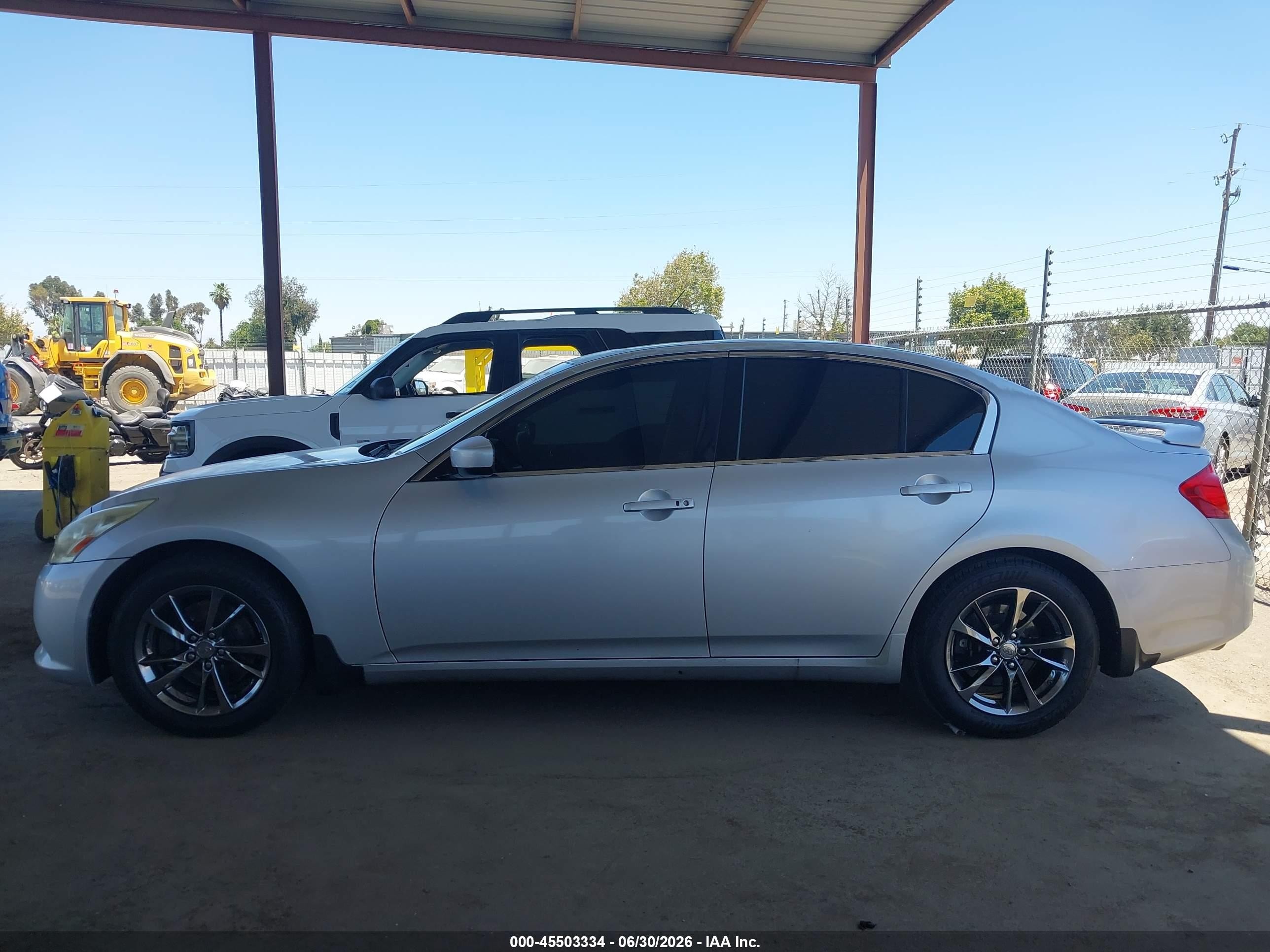 2013 Infiniti G37 Journey Silver vin: JN1CV6AP4DM715149