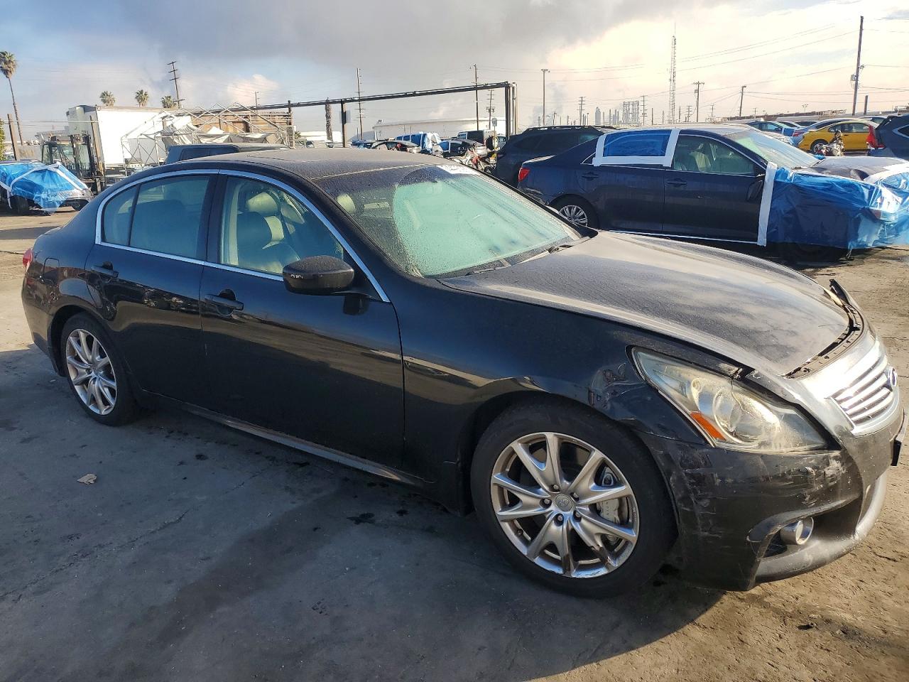 2013 Infiniti G37 Base Black vin: JN1CV6AP4DM716382