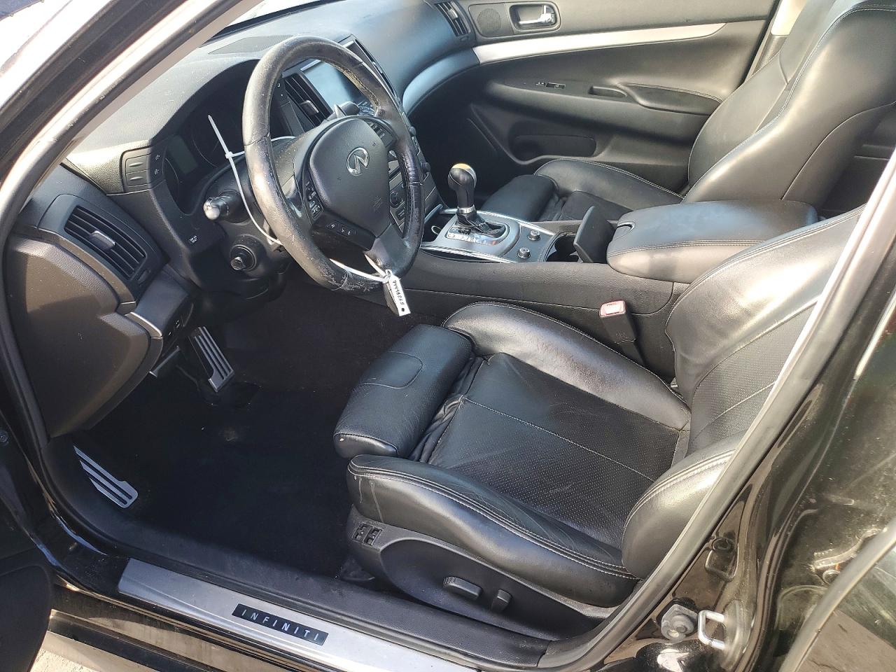 2013 Infiniti G37 Base Black vin: JN1CV6AP4DM716382