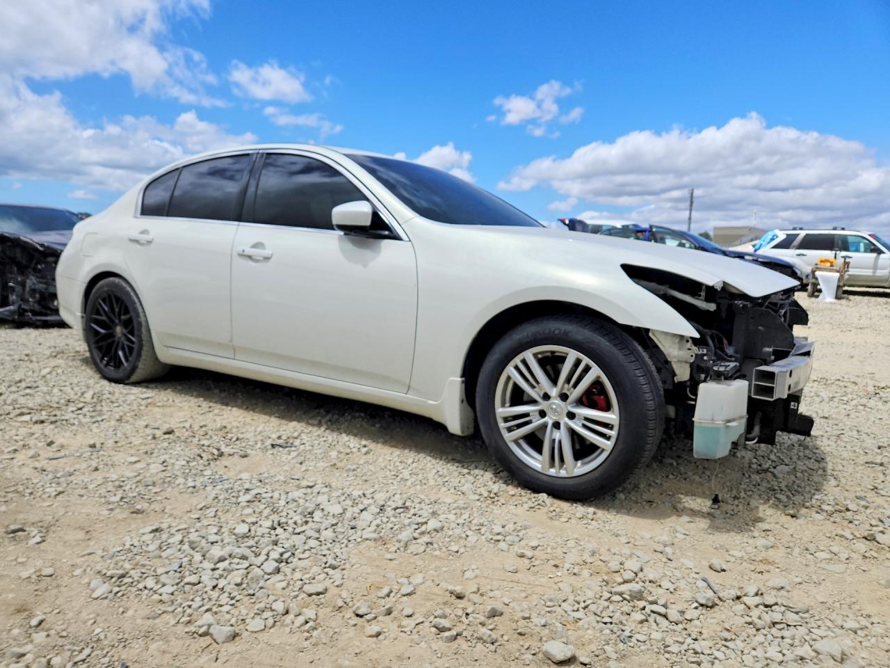 2013 Infiniti G37 Sedan Journey White vin: JN1CV6AP4DM717046
