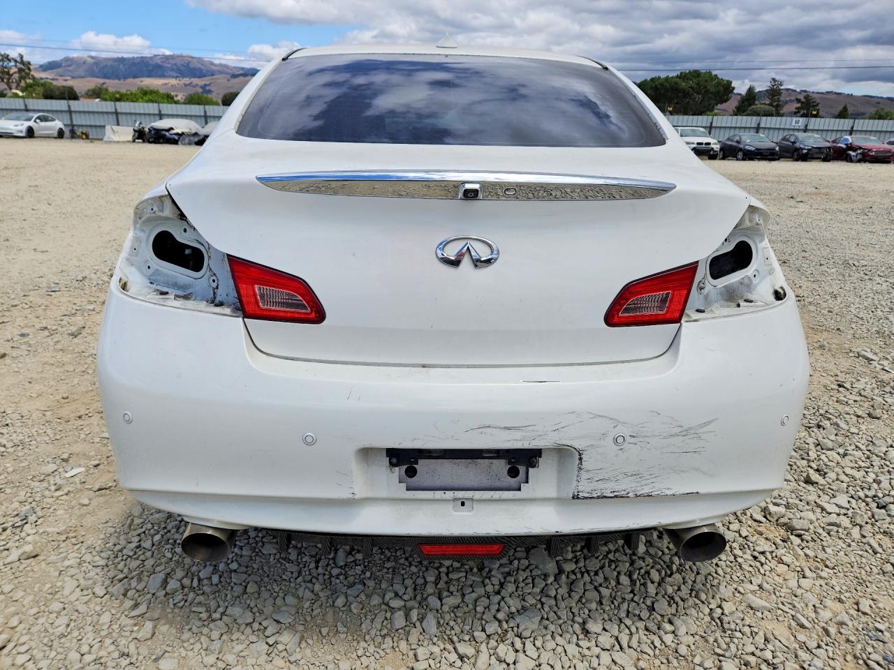 2013 Infiniti G37 Sedan Journey White vin: JN1CV6AP4DM717046
