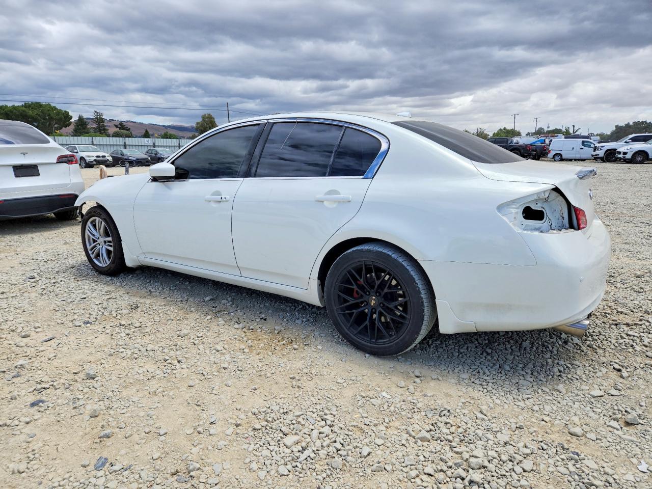 2013 Infiniti G37 Sedan Journey White vin: JN1CV6AP4DM717046