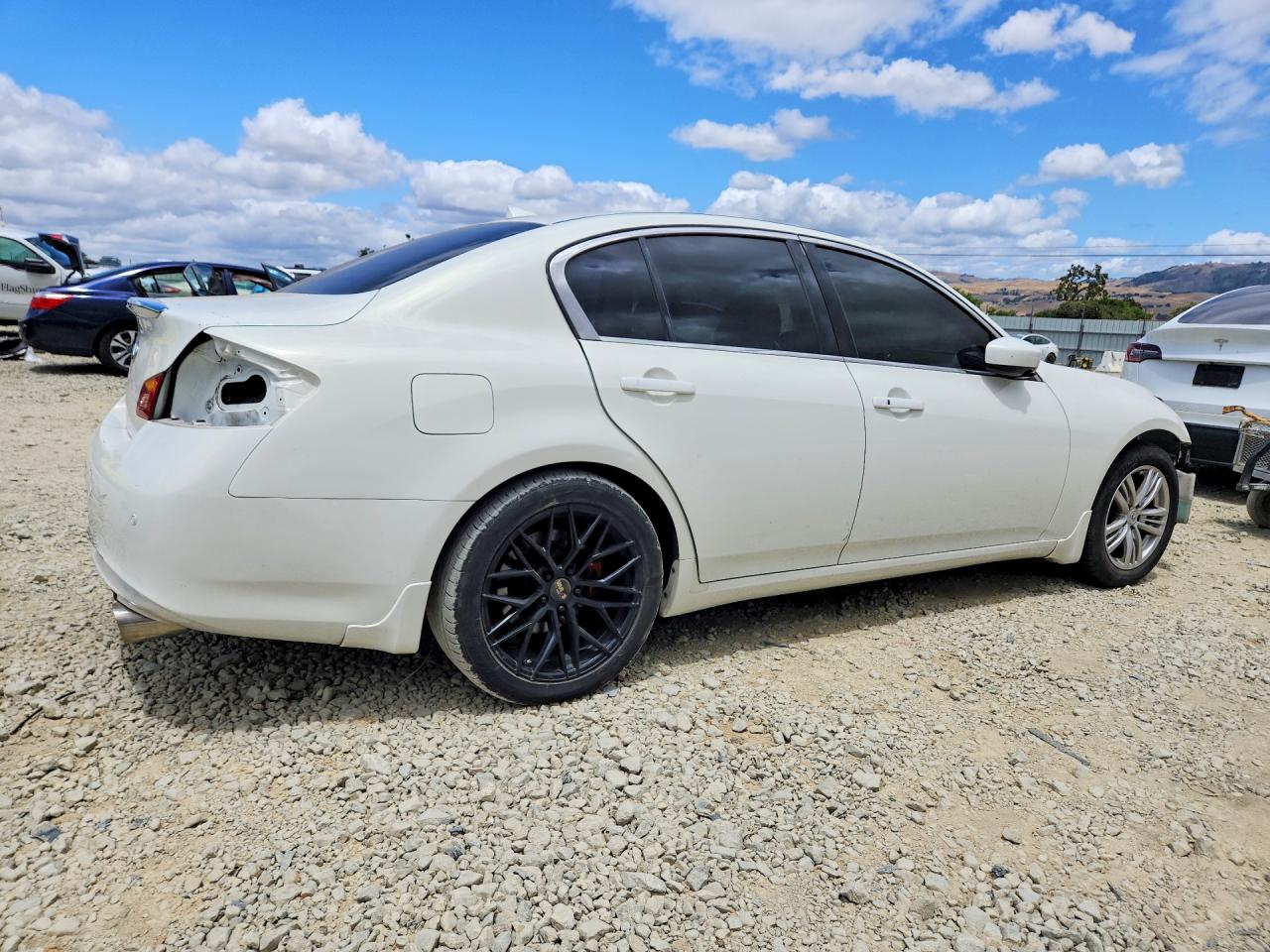 2013 Infiniti G37 Sedan Journey White vin: JN1CV6AP4DM717046