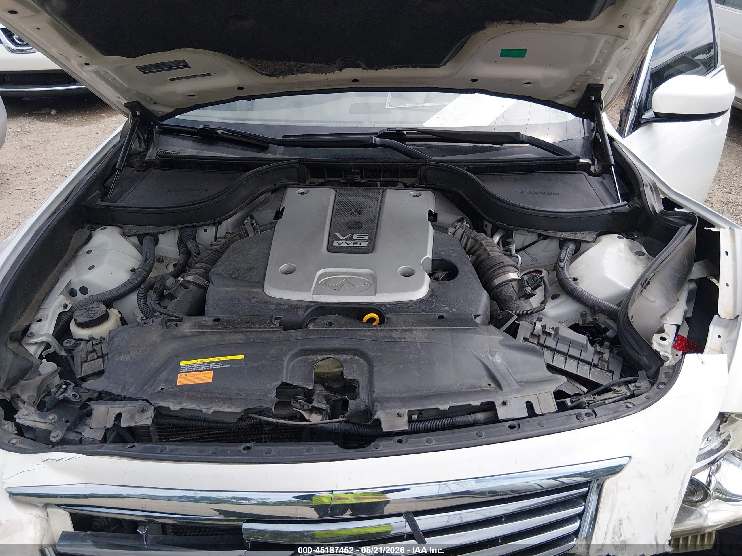 2013 Infiniti G37 Journey Белый vin: JN1CV6AP4DM725437