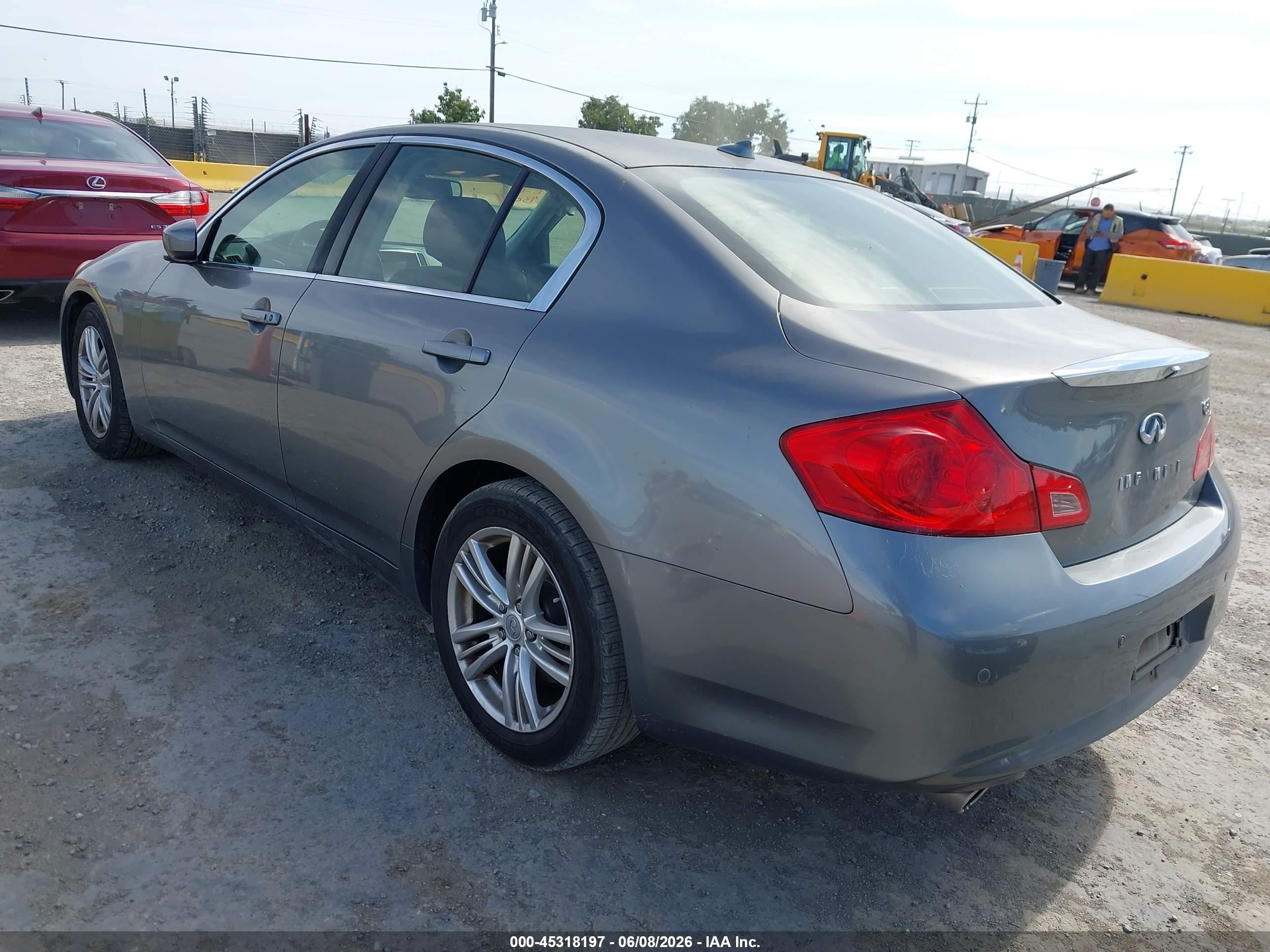 2013 Infiniti G37 Journey Серый vin: JN1CV6AP4DM725454