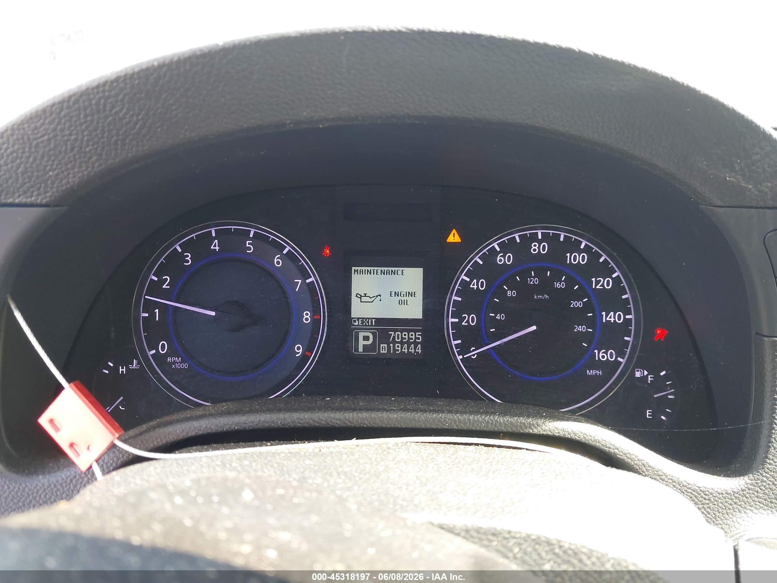2013 Infiniti G37 Journey Серый vin: JN1CV6AP4DM725454