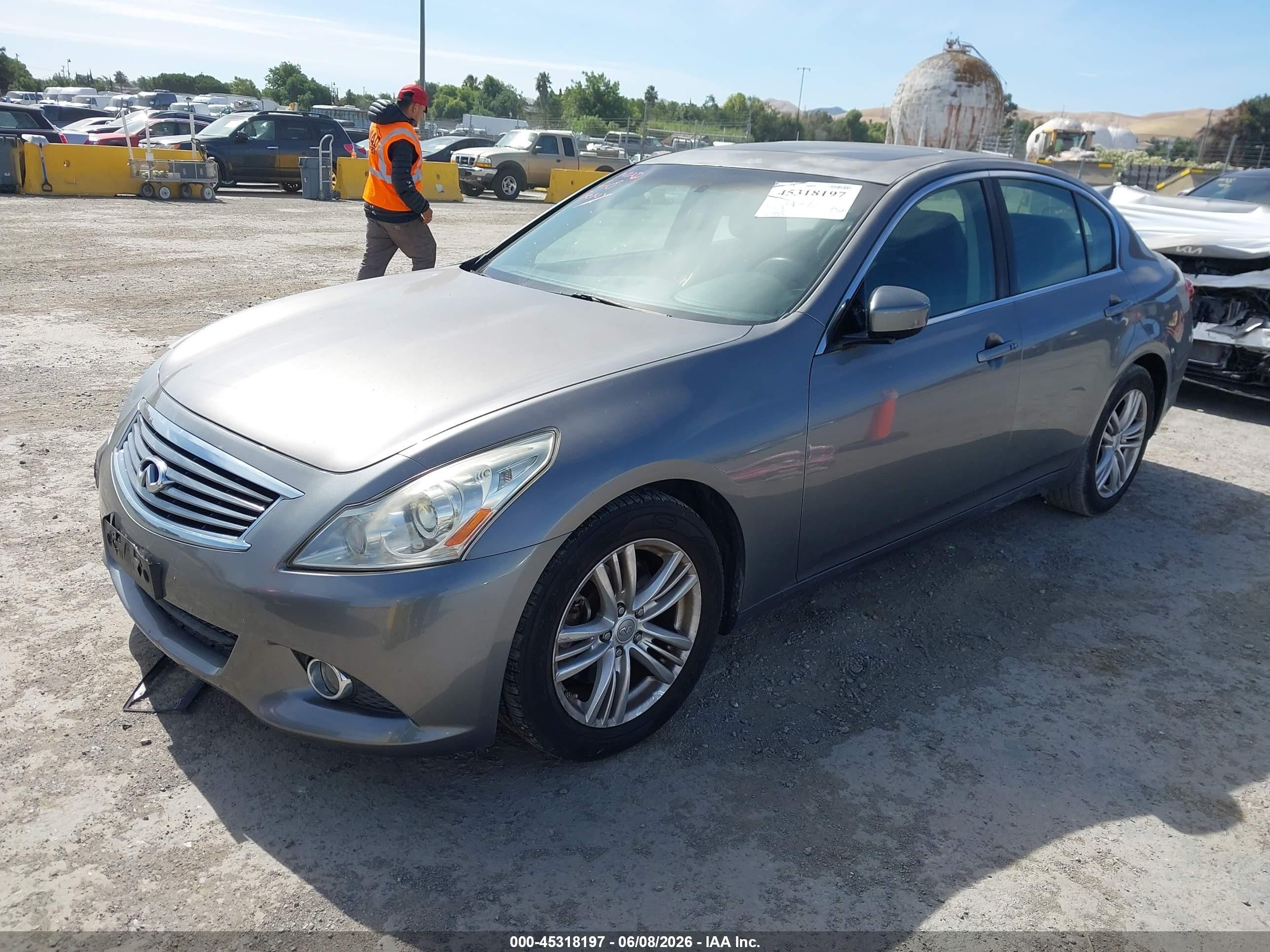 2013 Infiniti G37 Journey Серый vin: JN1CV6AP4DM725454