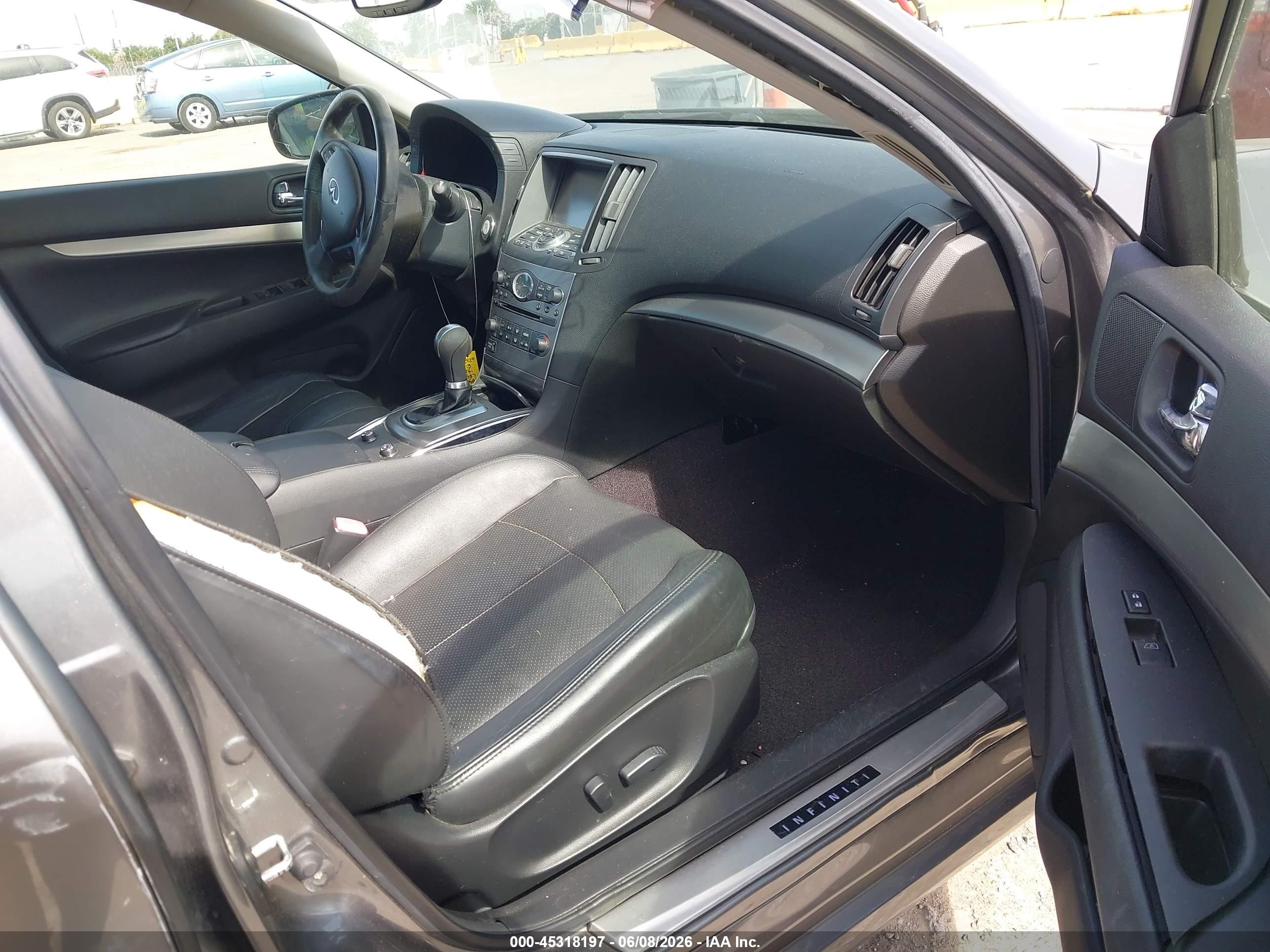 2013 Infiniti G37 Journey Серый vin: JN1CV6AP4DM725454