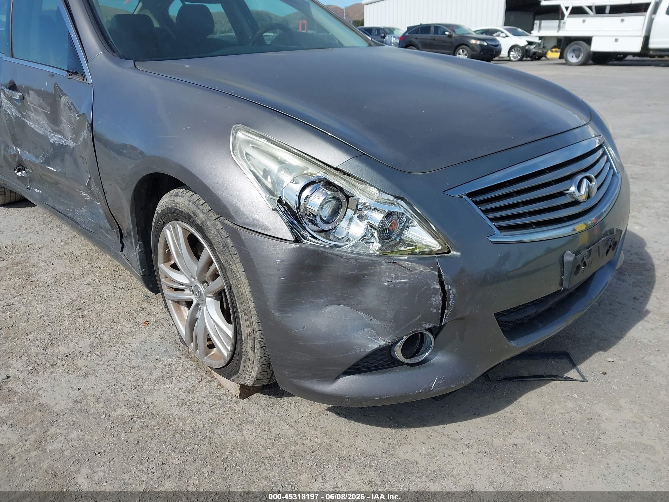 2013 Infiniti G37 Journey Серый vin: JN1CV6AP4DM725454