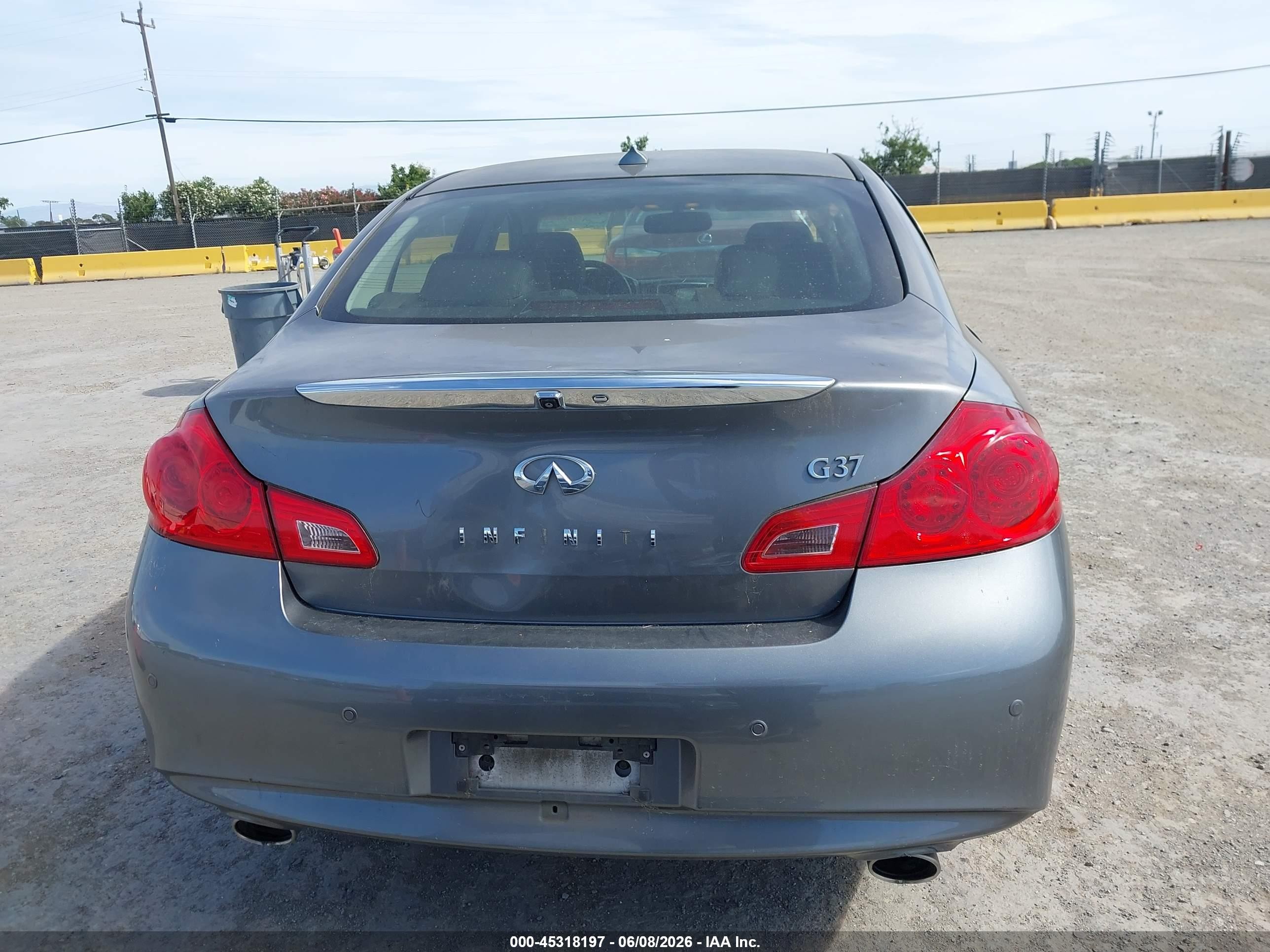 2013 Infiniti G37 Journey Серый vin: JN1CV6AP4DM725454