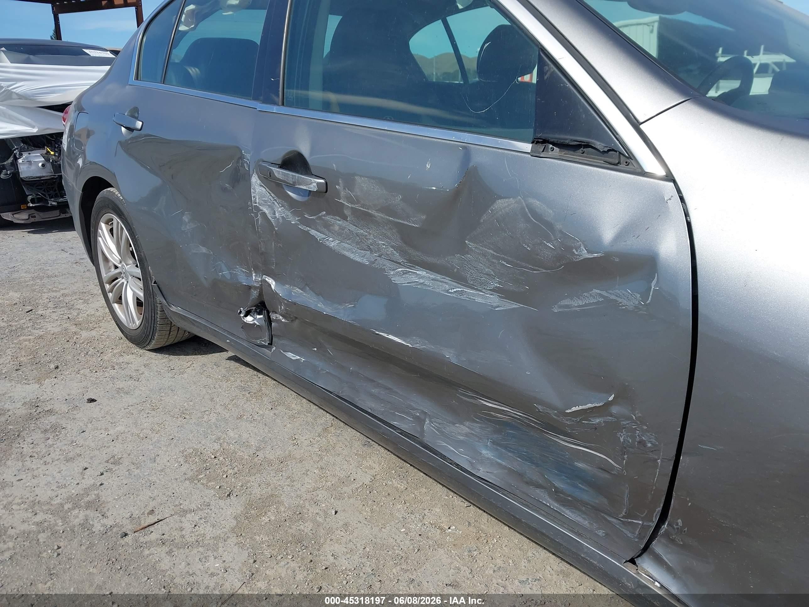 2013 Infiniti G37 Journey Серый vin: JN1CV6AP4DM725454