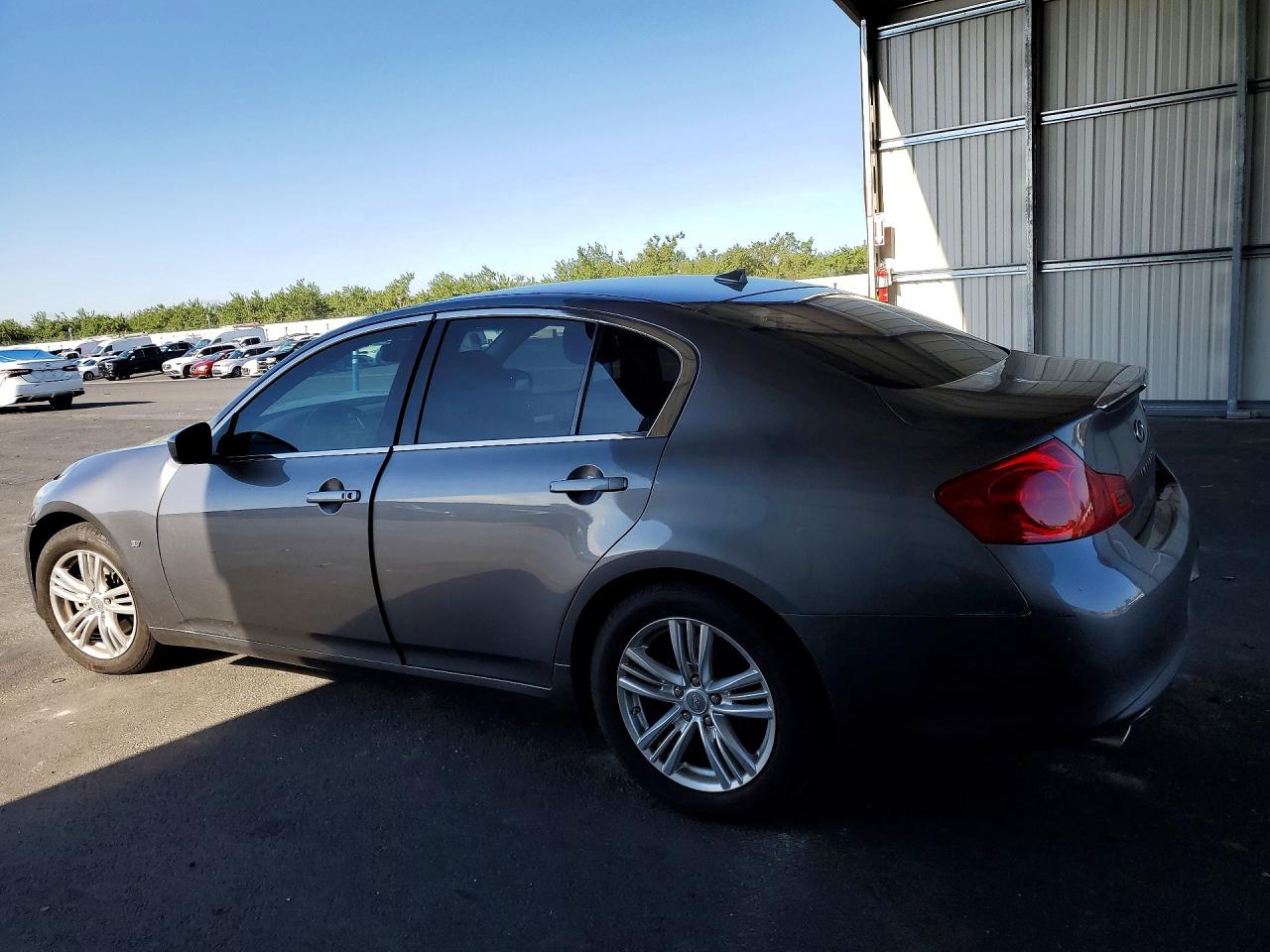2015 Infiniti Q40 Base Gray vin: JN1CV6AP4FM500244